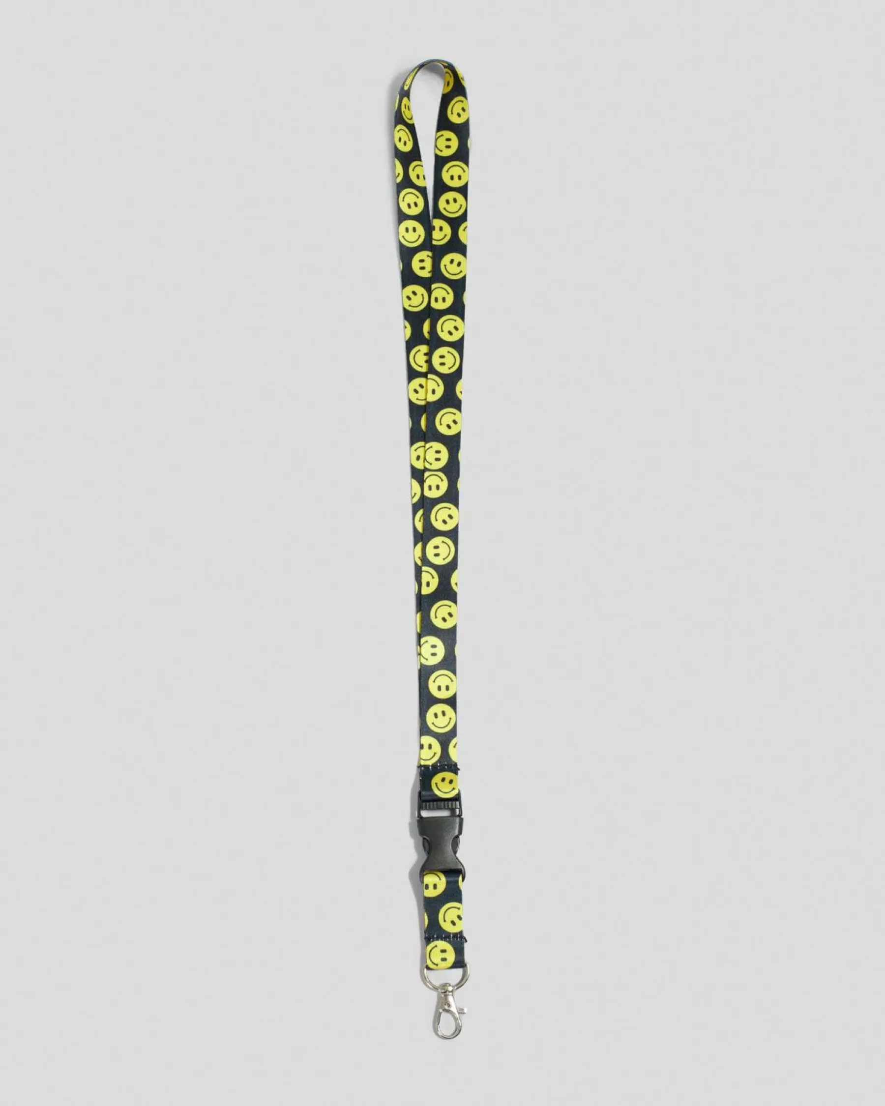 Gifts & Novelty*Lucid Smiley 2.0 Lanyard Black