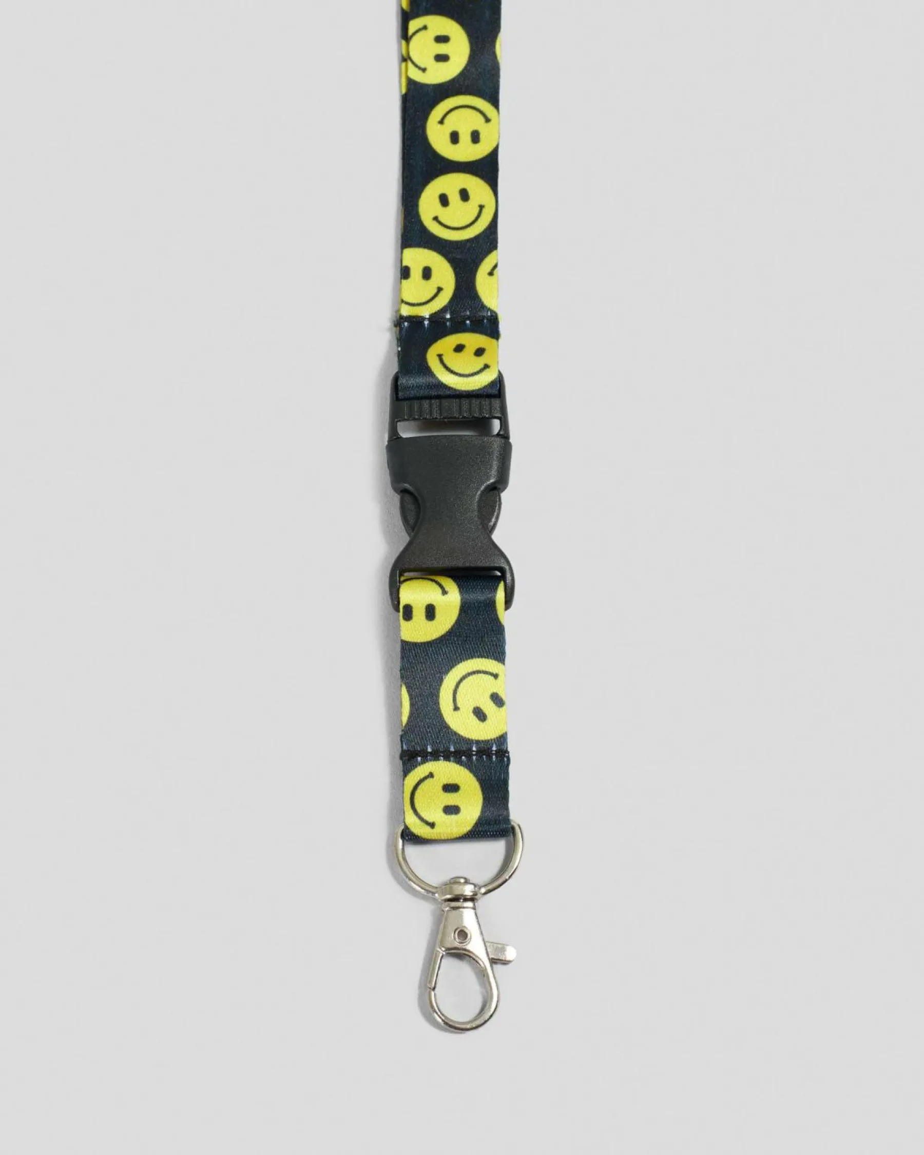 Gifts & Novelty*Lucid Smiley 2.0 Lanyard Black