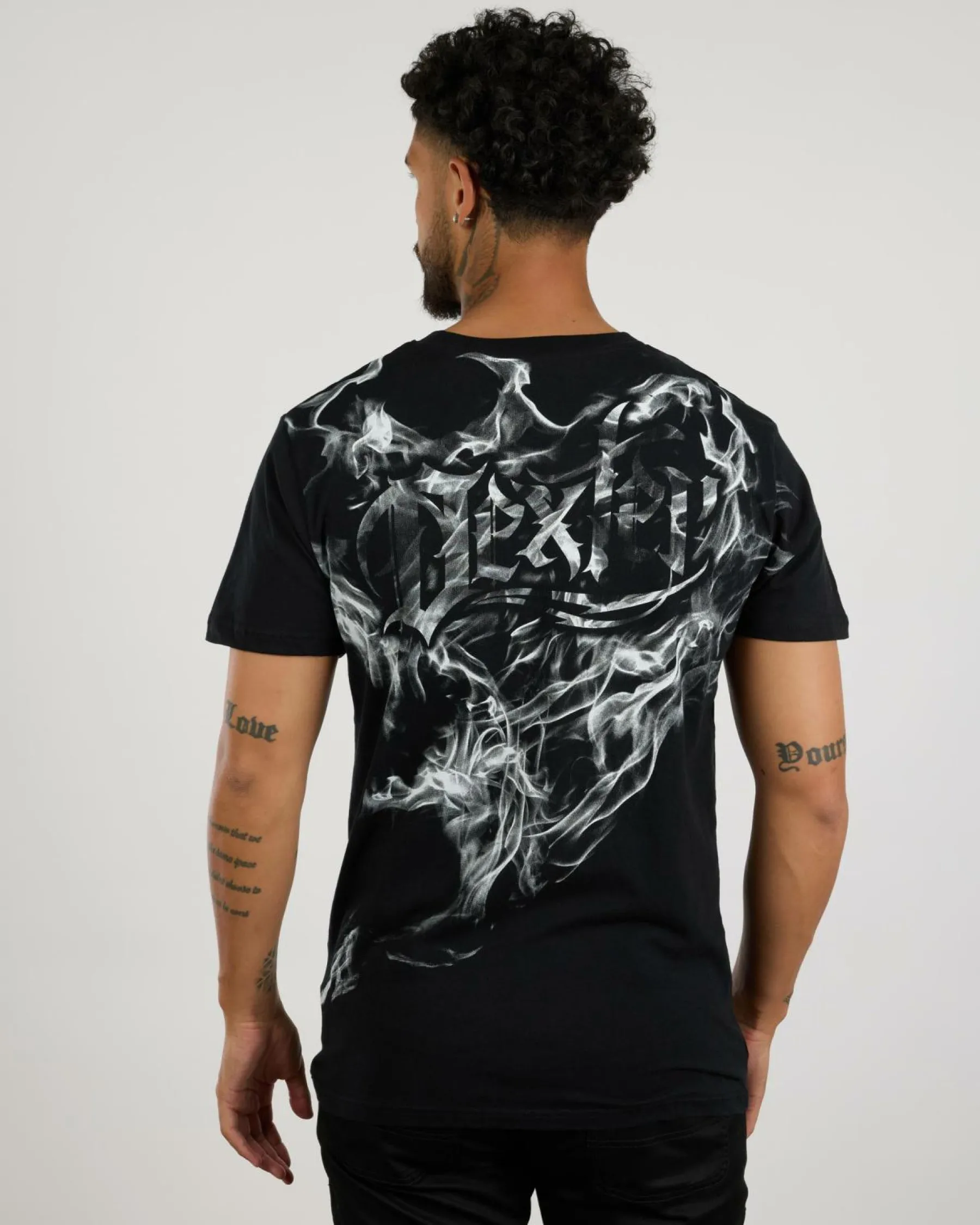 Tops & T-Shirts*Dexter Smoke T-Shirt Black