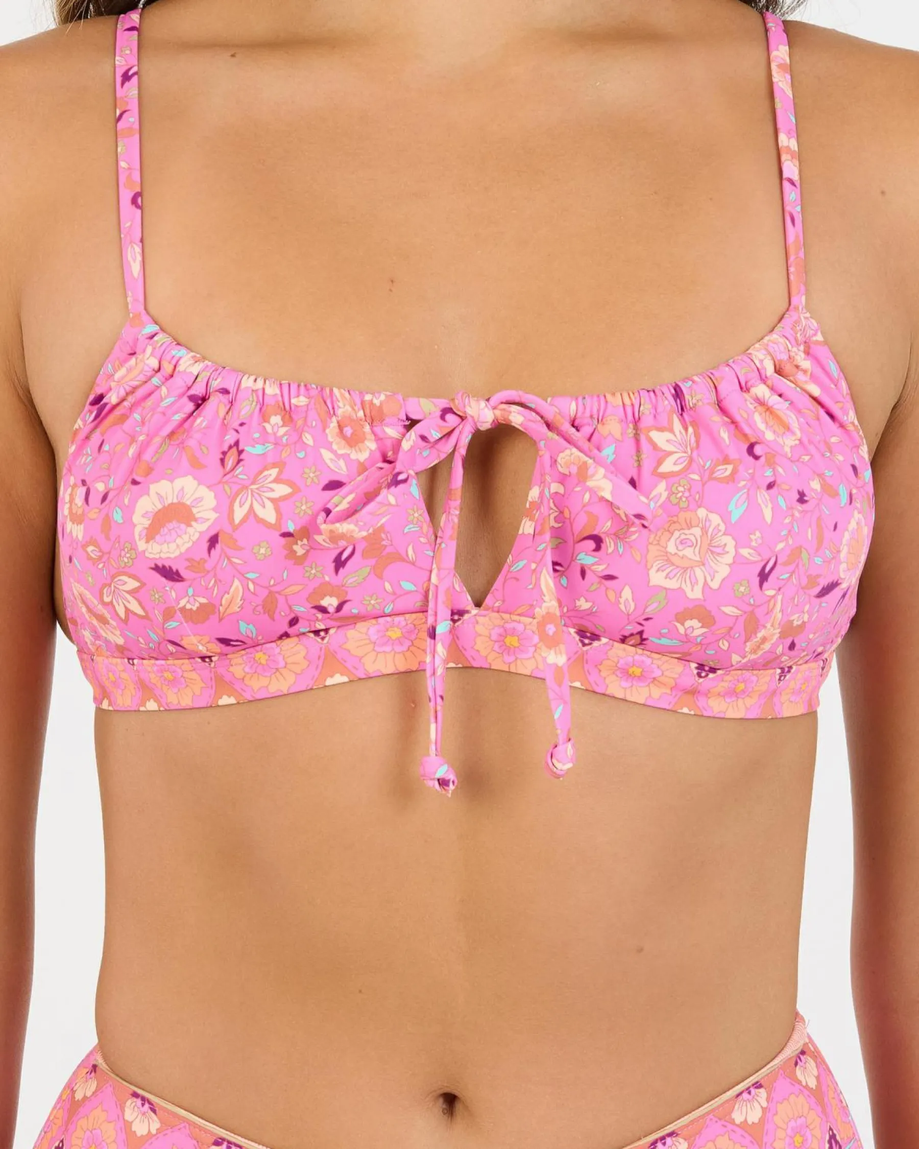 Bikinis*Billabong Sol Song Coco Bralette Bikini Top Multi