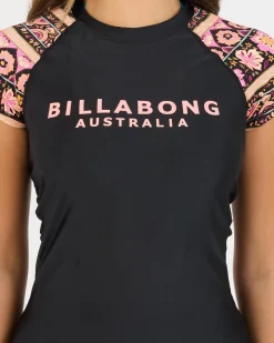 Sale Sol Song Wahine Cap Sleeve Rash Vest Women Rash Vests