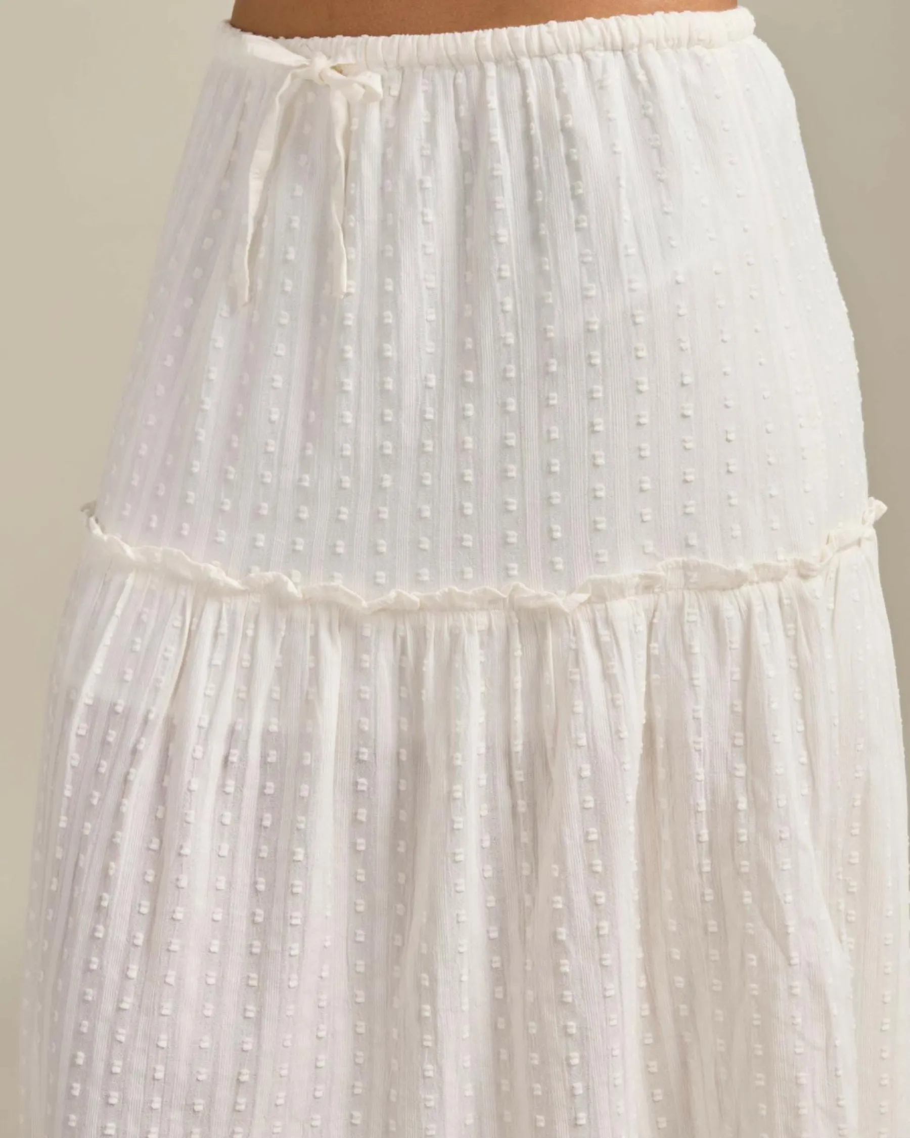 Bottoms*Roxy Sol Sweetwater Maxi Skirt Egret