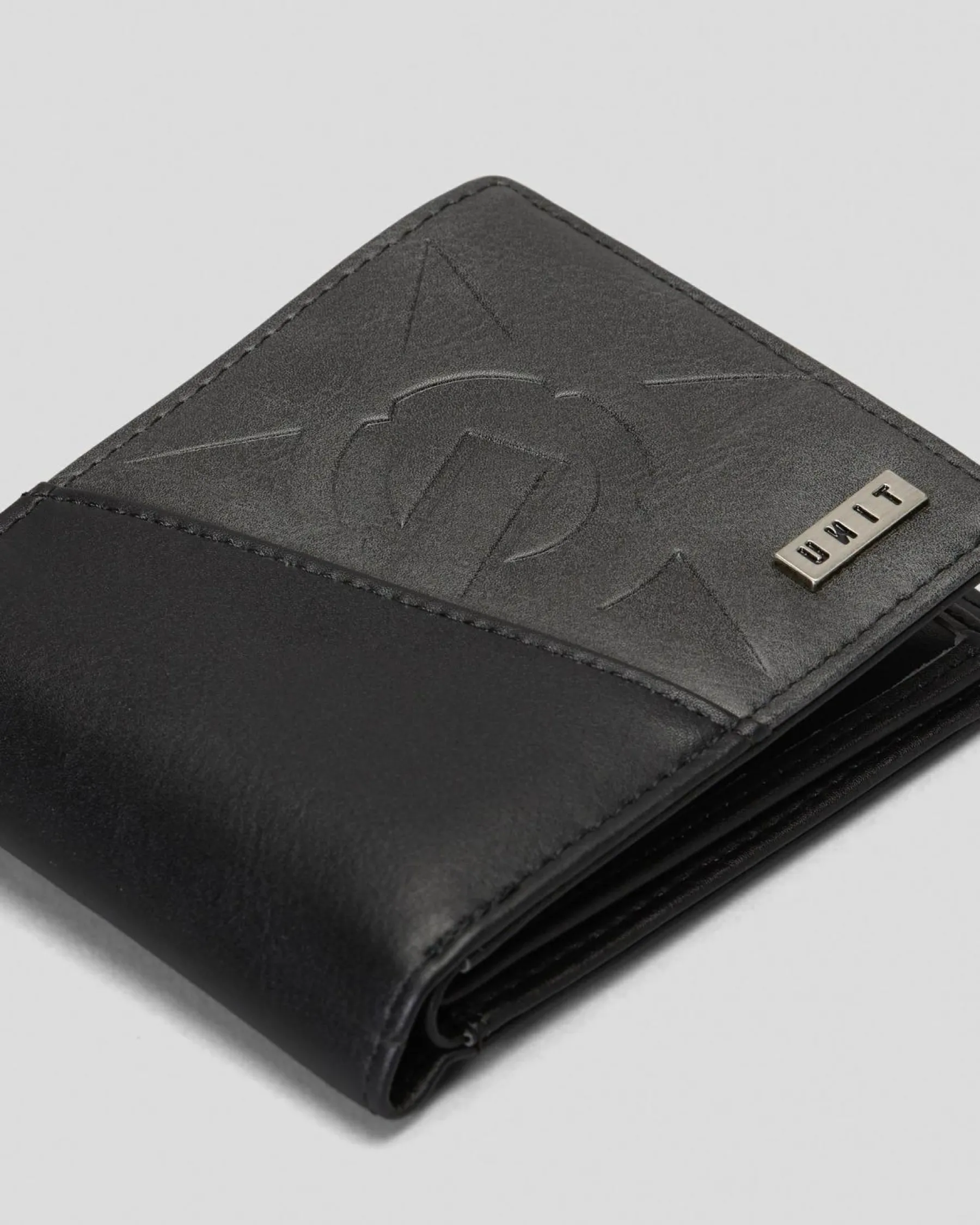 Wallets*Unit Split Wallet Black
