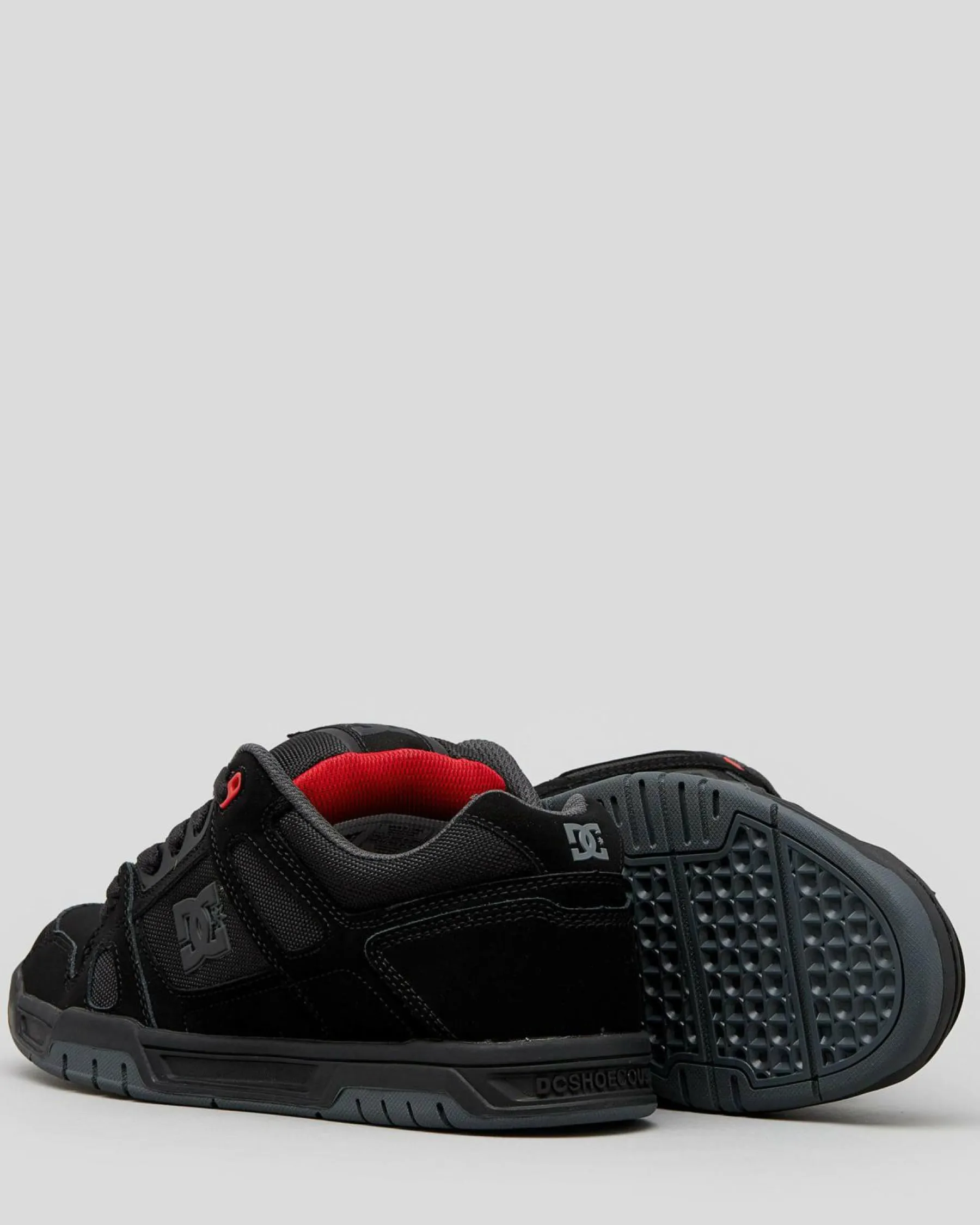 Sneakers*DC Shoes Stag Shoes Black/grey/red