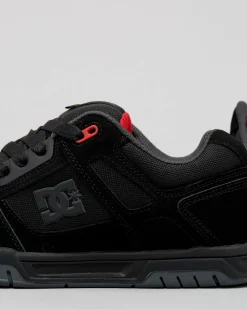 Sneakers*DC Shoes Stag Shoes Black/grey/red