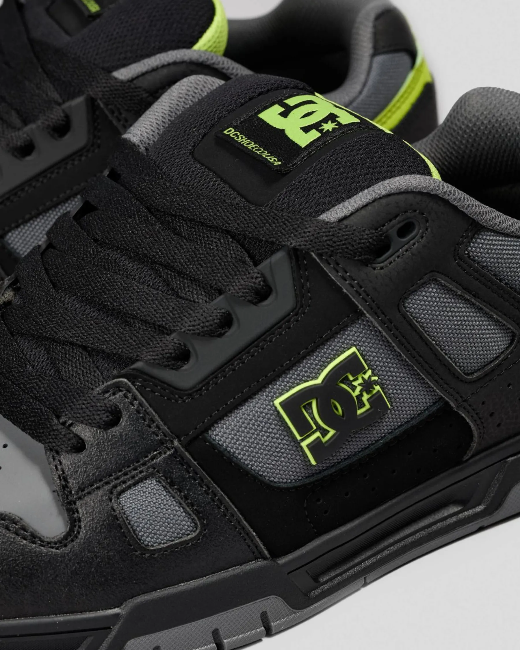 Sneakers*DC Shoes Stag Shoes Black/lime