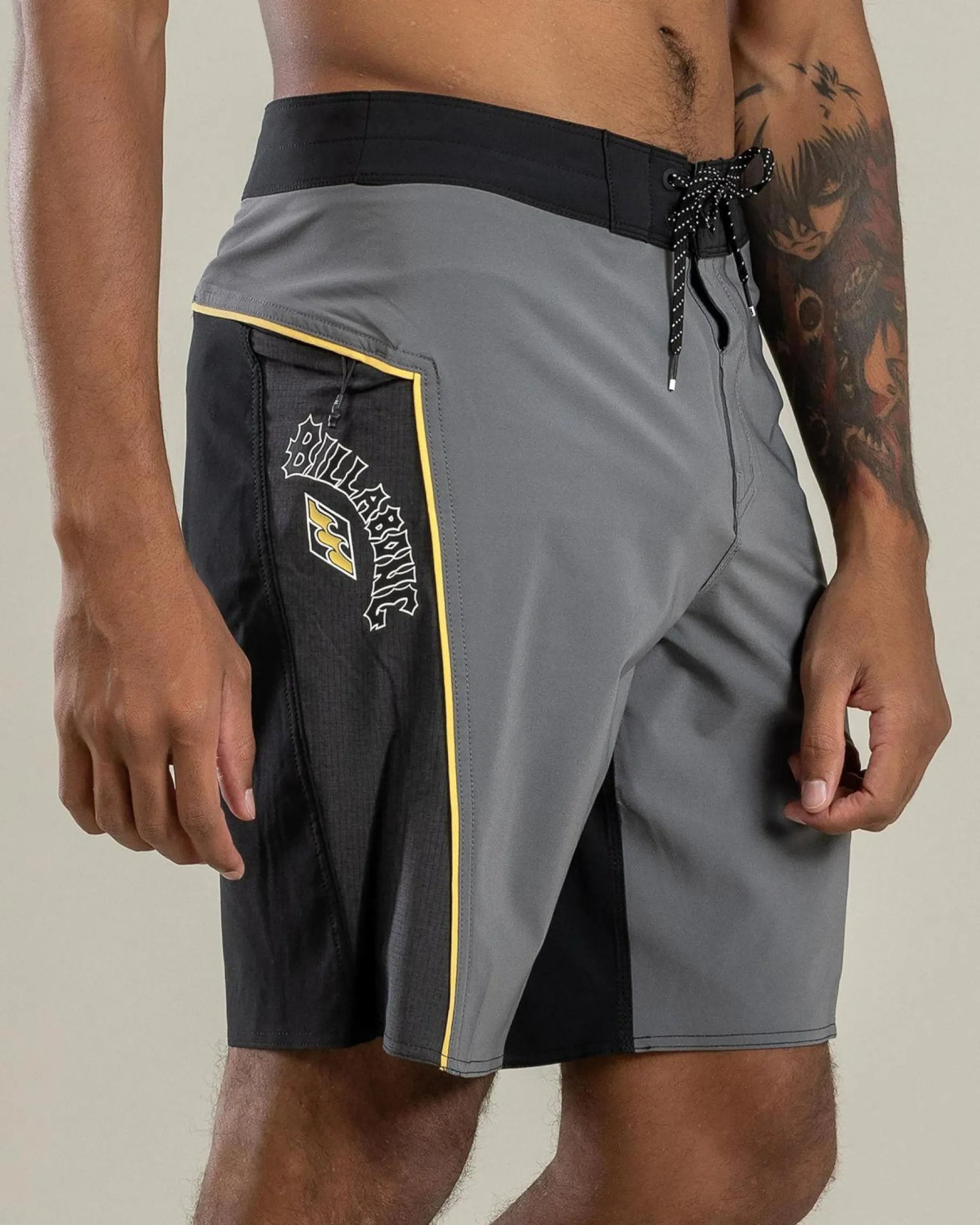 Board Shorts|Shorts & Bottoms*Billabong Straddie Pro Board Shorts Pewter
