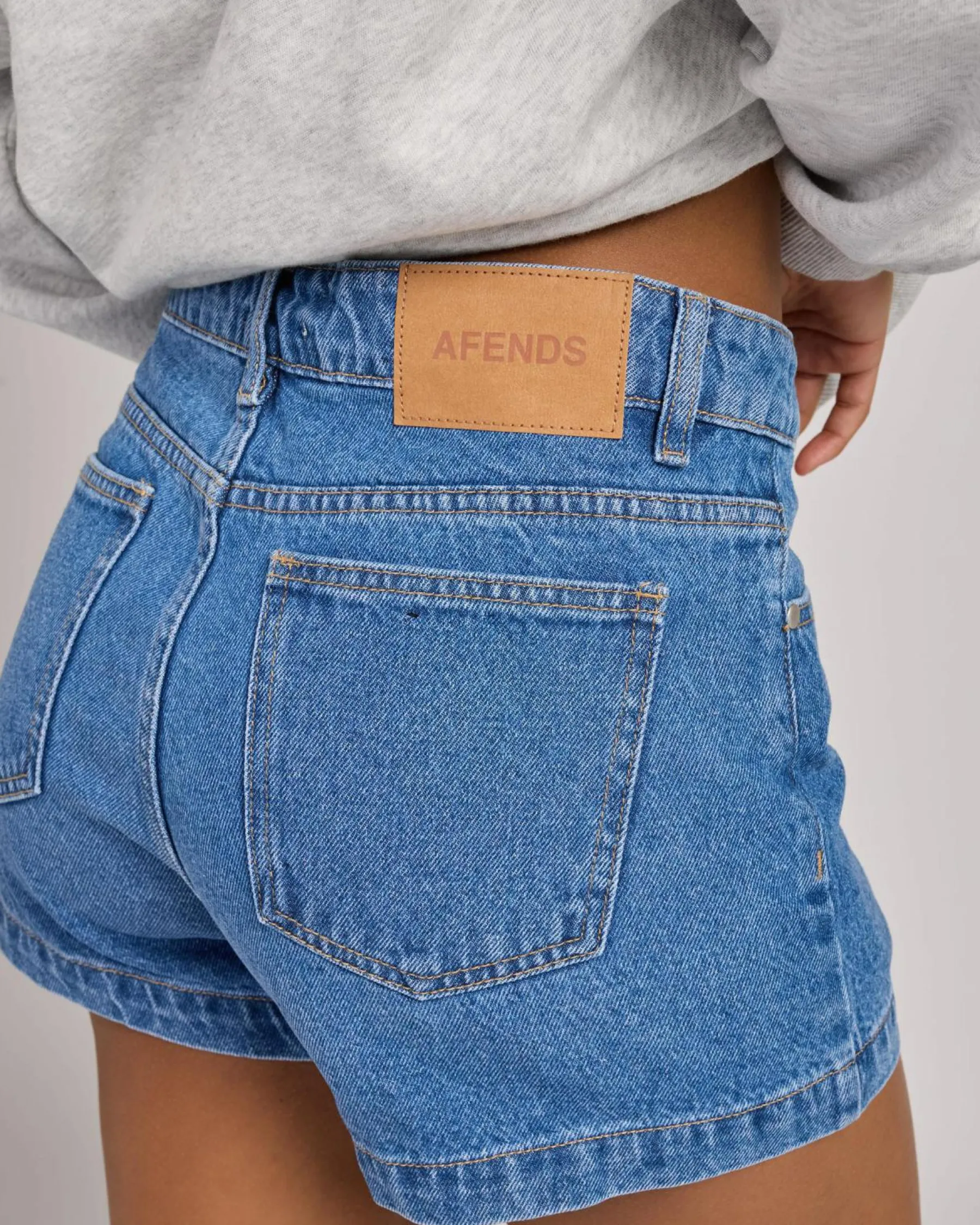 New Studio High Waist Denim Shorts Women Denim|Bottoms