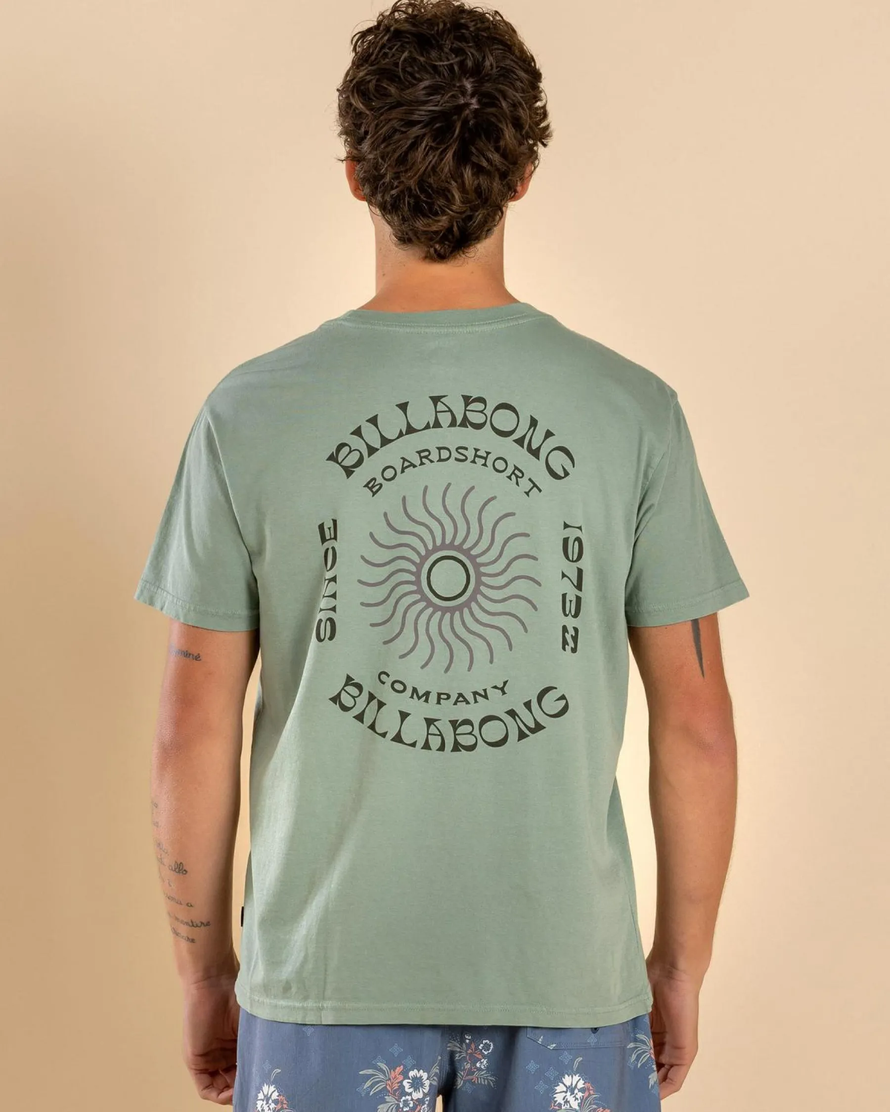 Tops & T-Shirts*Billabong Sunrise Premium T-Shirt Mineral Blue