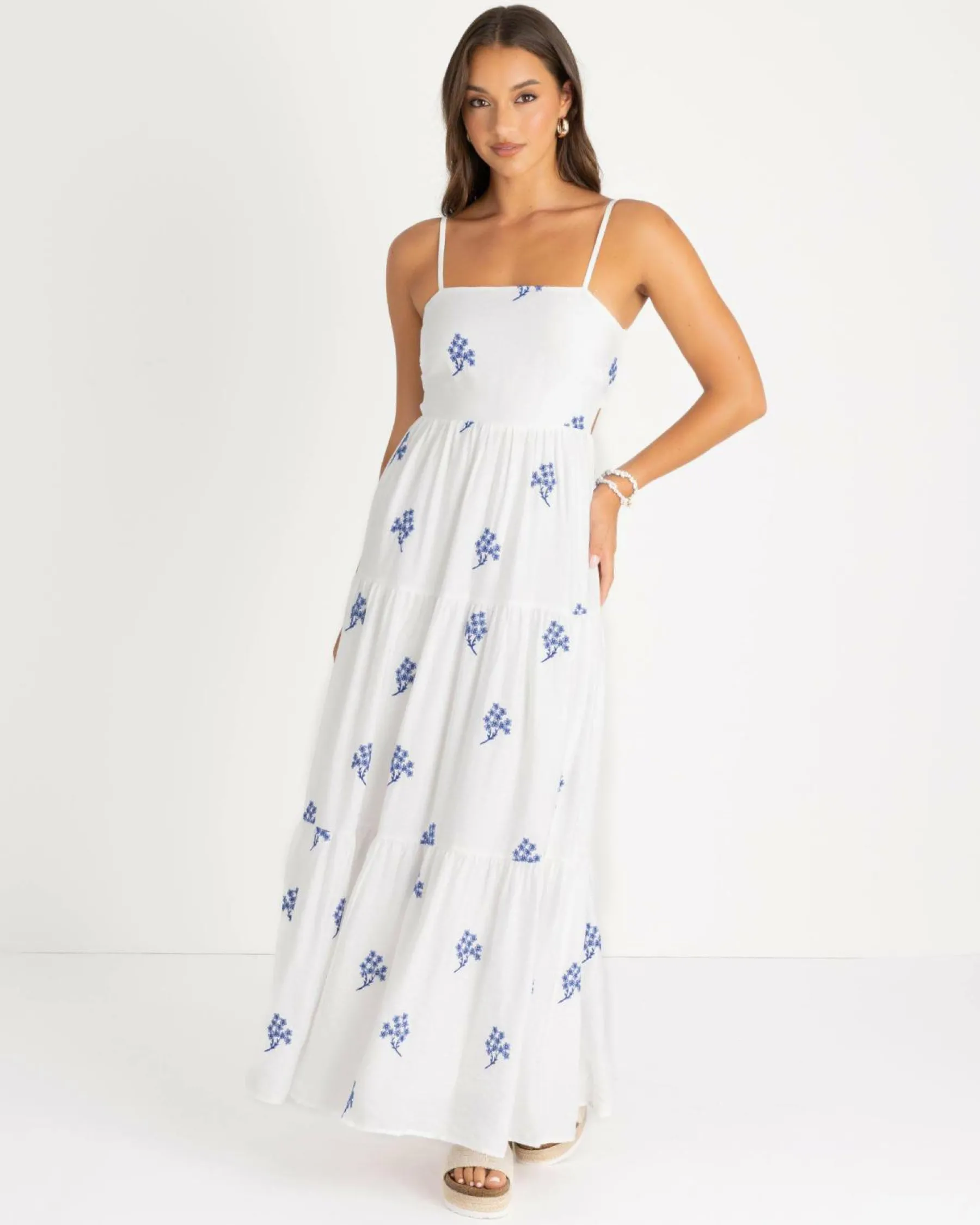 New Sunset Maxi Dress Women Dresses