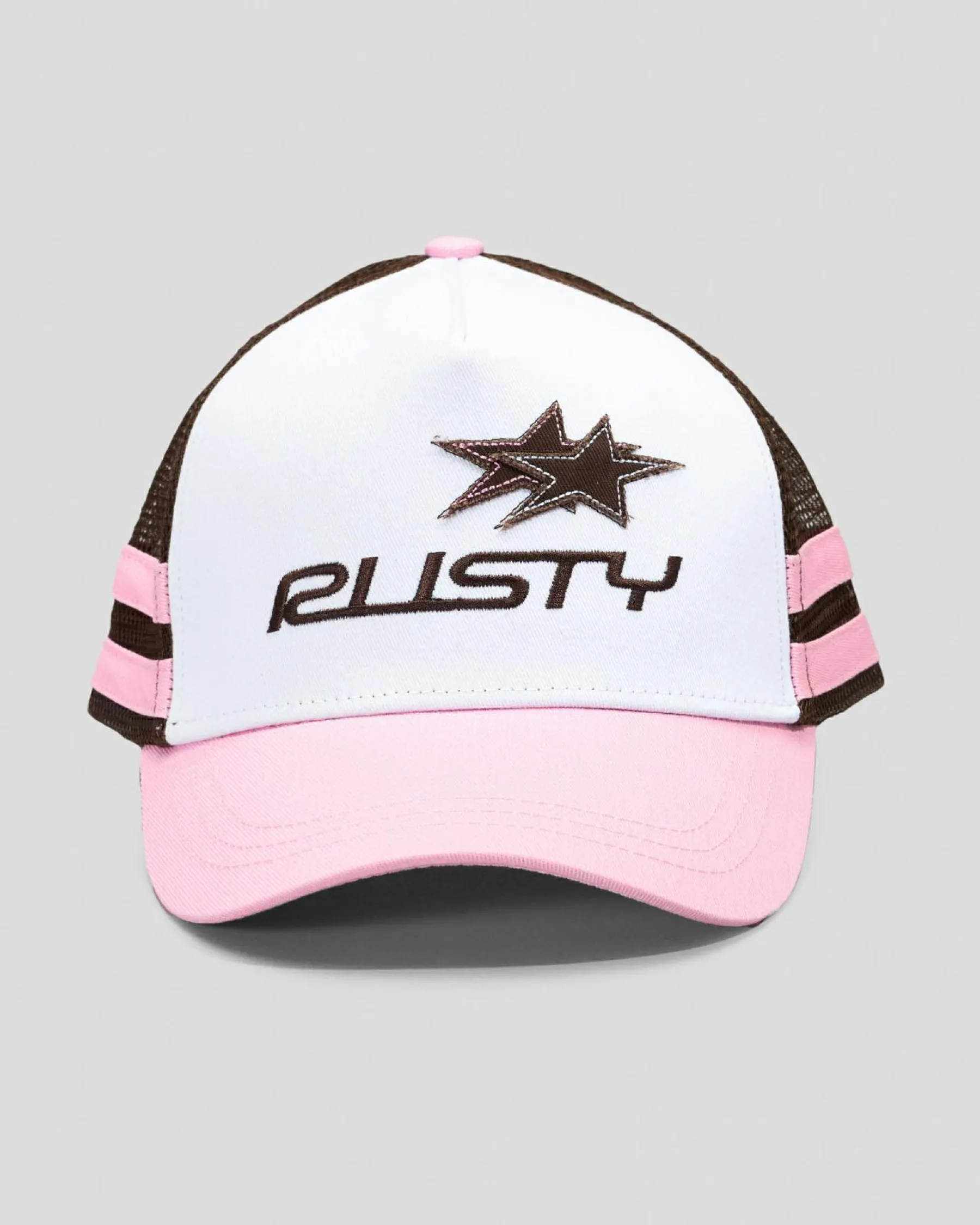 Headwear*Rusty Super Star Trucker Cap Soft Orchid