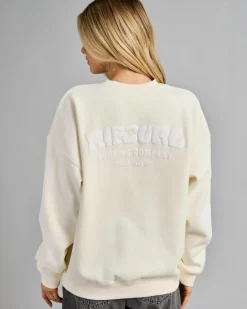 Online Surf Puff Heritage Crewneck Sweatshirt Women Jumpers & Hoodies