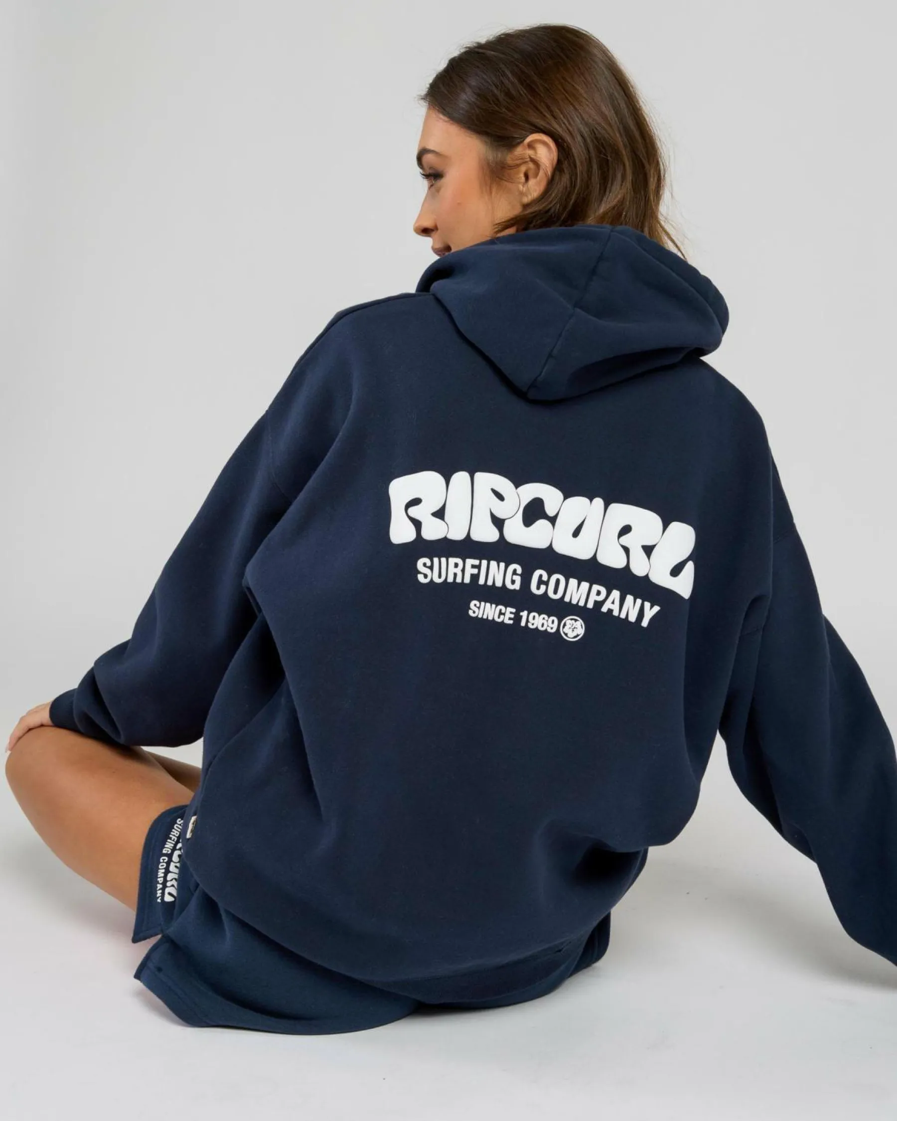 Sets|Jumpers & Hoodies*Rip Curl Surf Puff Heritage Hoodie Navy