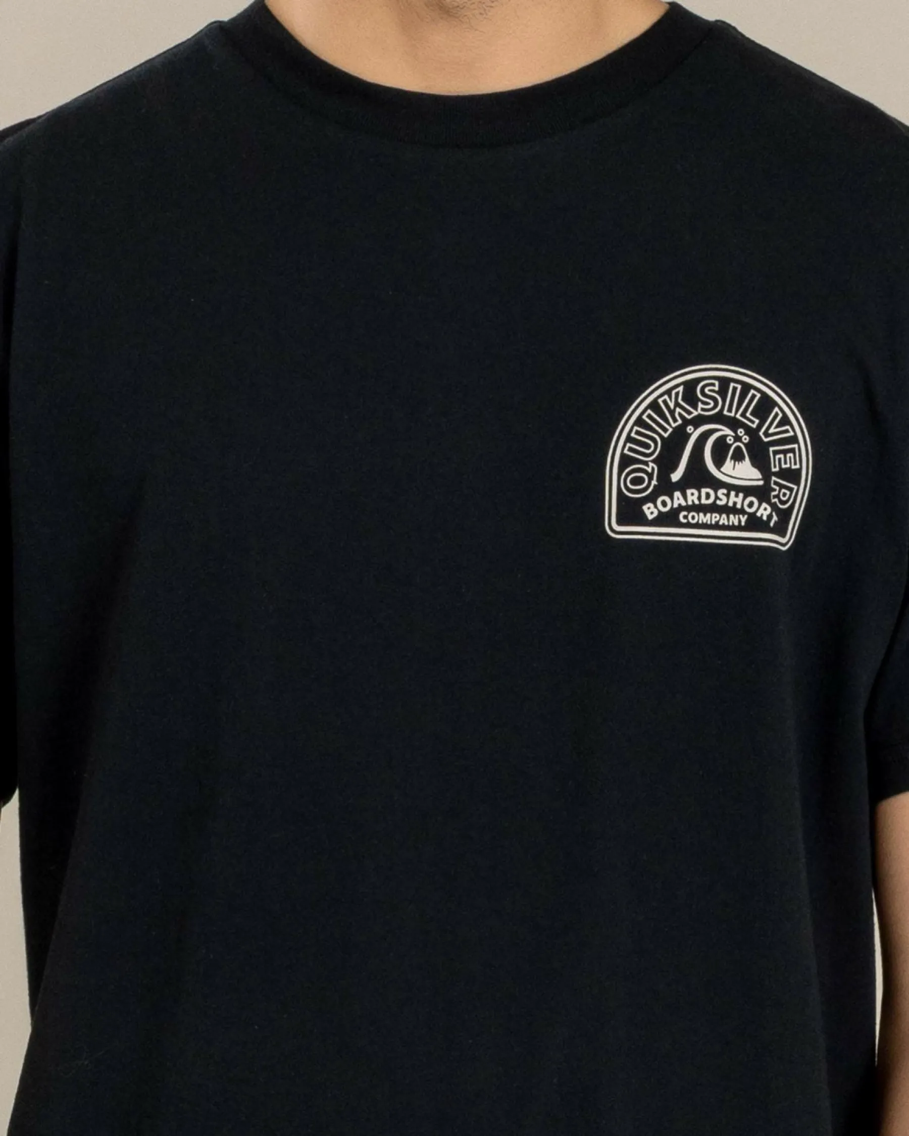 Tops & T-Shirts*Quiksilver Swell Lines T-Shirt Black