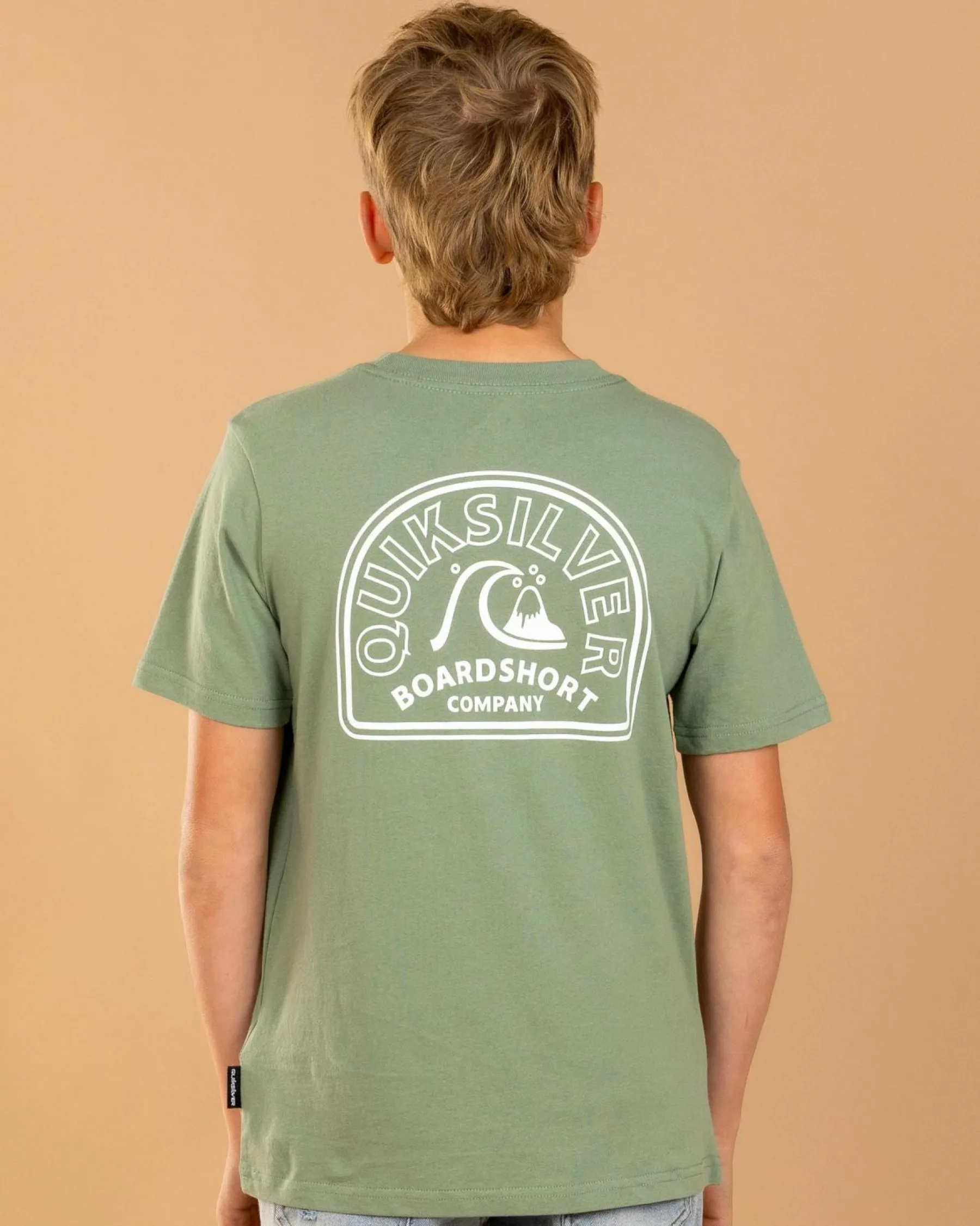 Tops & T-Shirts*Quiksilver Swell Lines T-Shirt Sea Spray