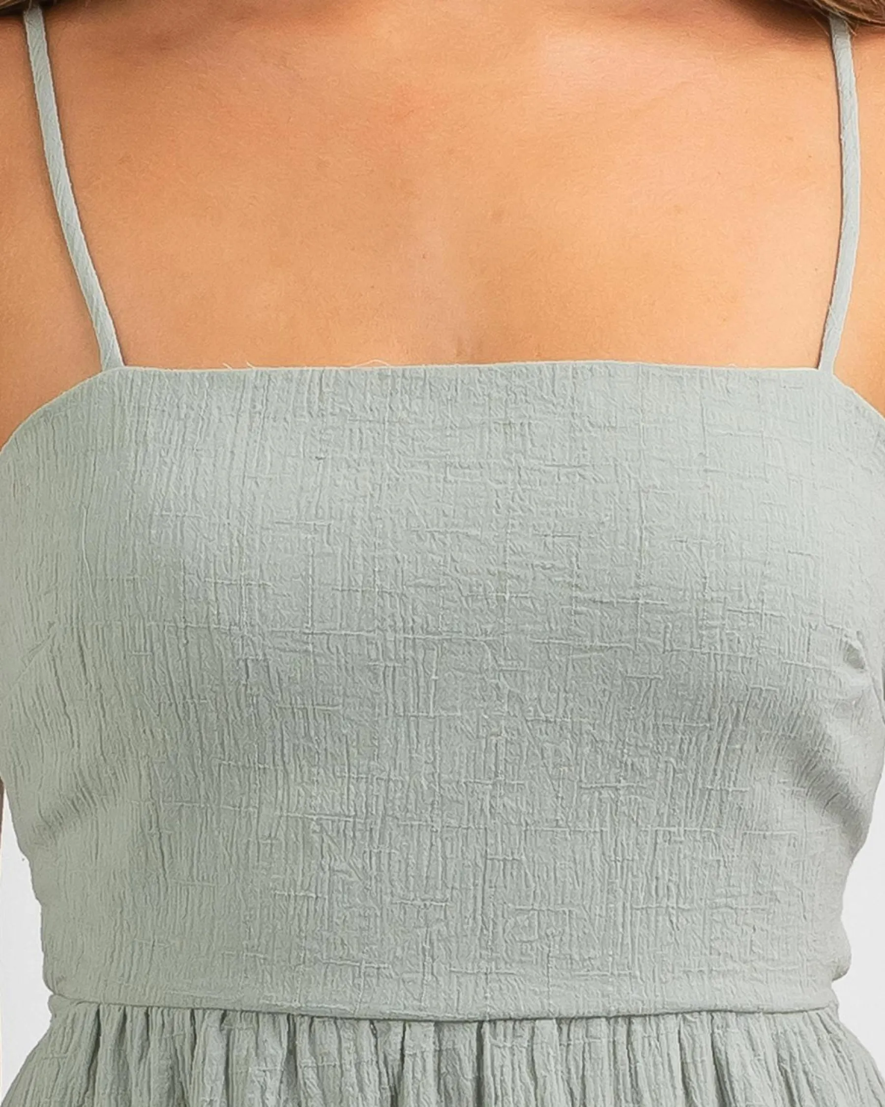 Linen Blend|Dresses*Mooloola Tabetha Dress Sage