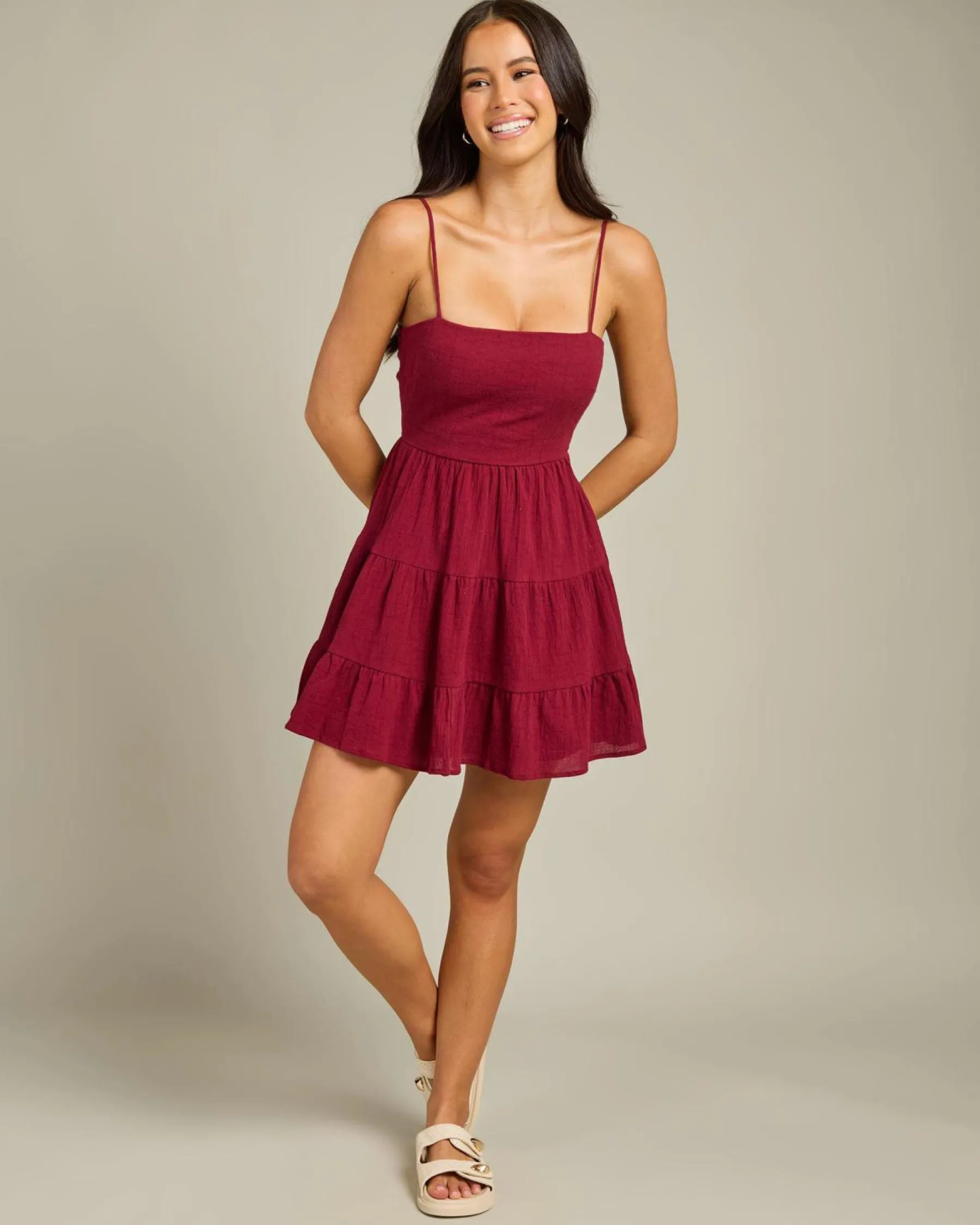 Tabetha Dress Women Linen Blend|Dresses