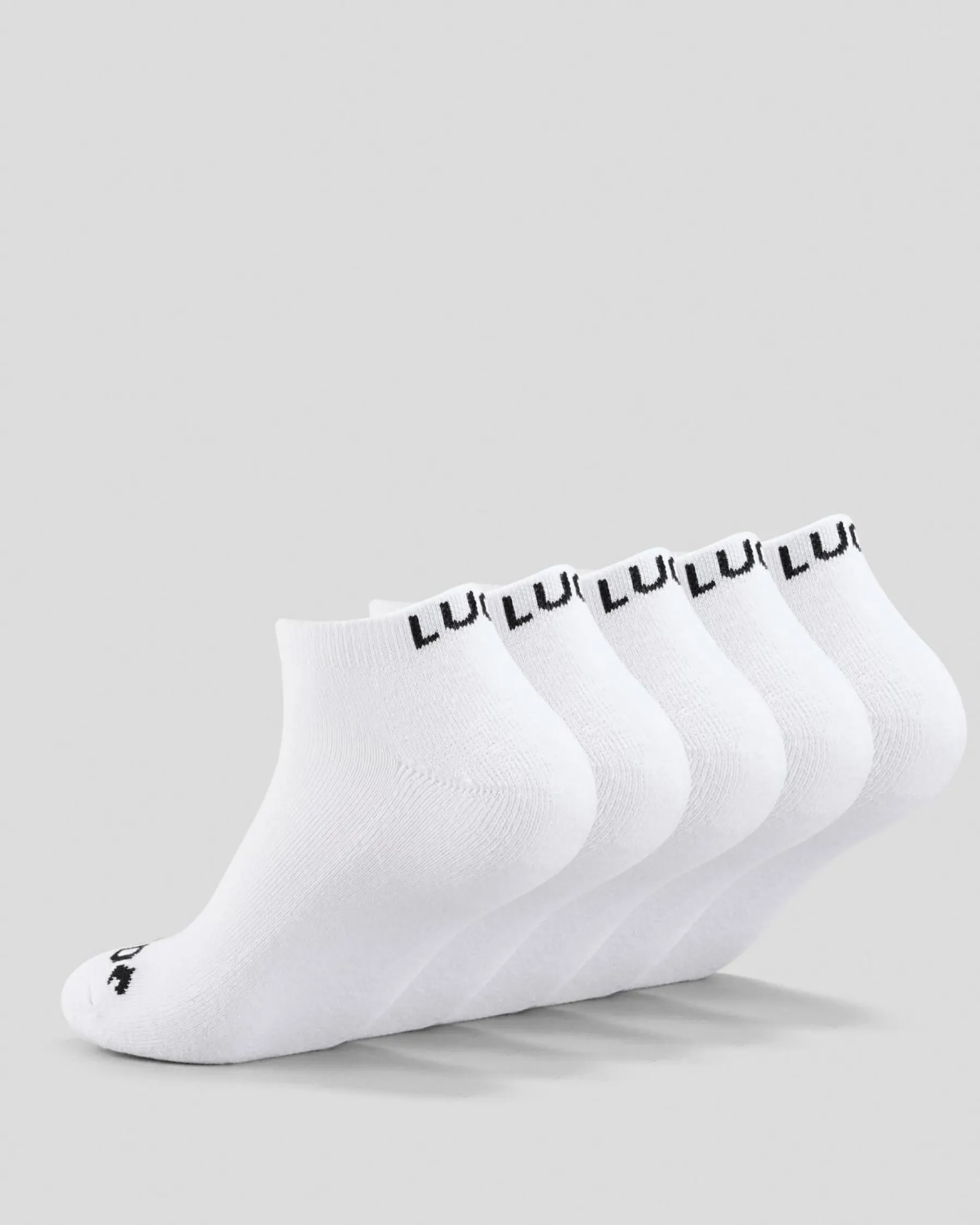 Socks*Lucid Tale Ankle Socks 5 Pack White