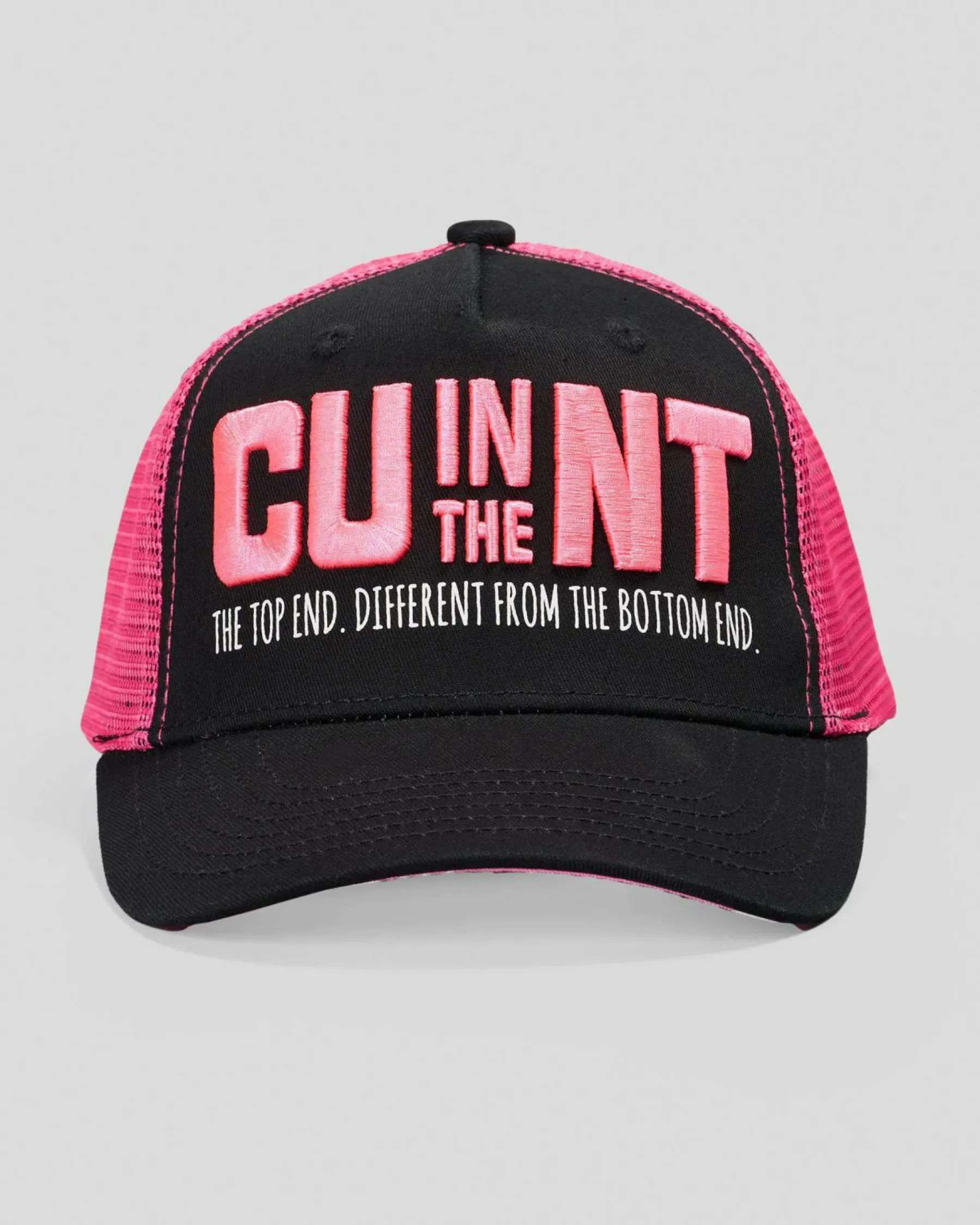 Headwear*CU in the NT Territory Trucker Cap Pink