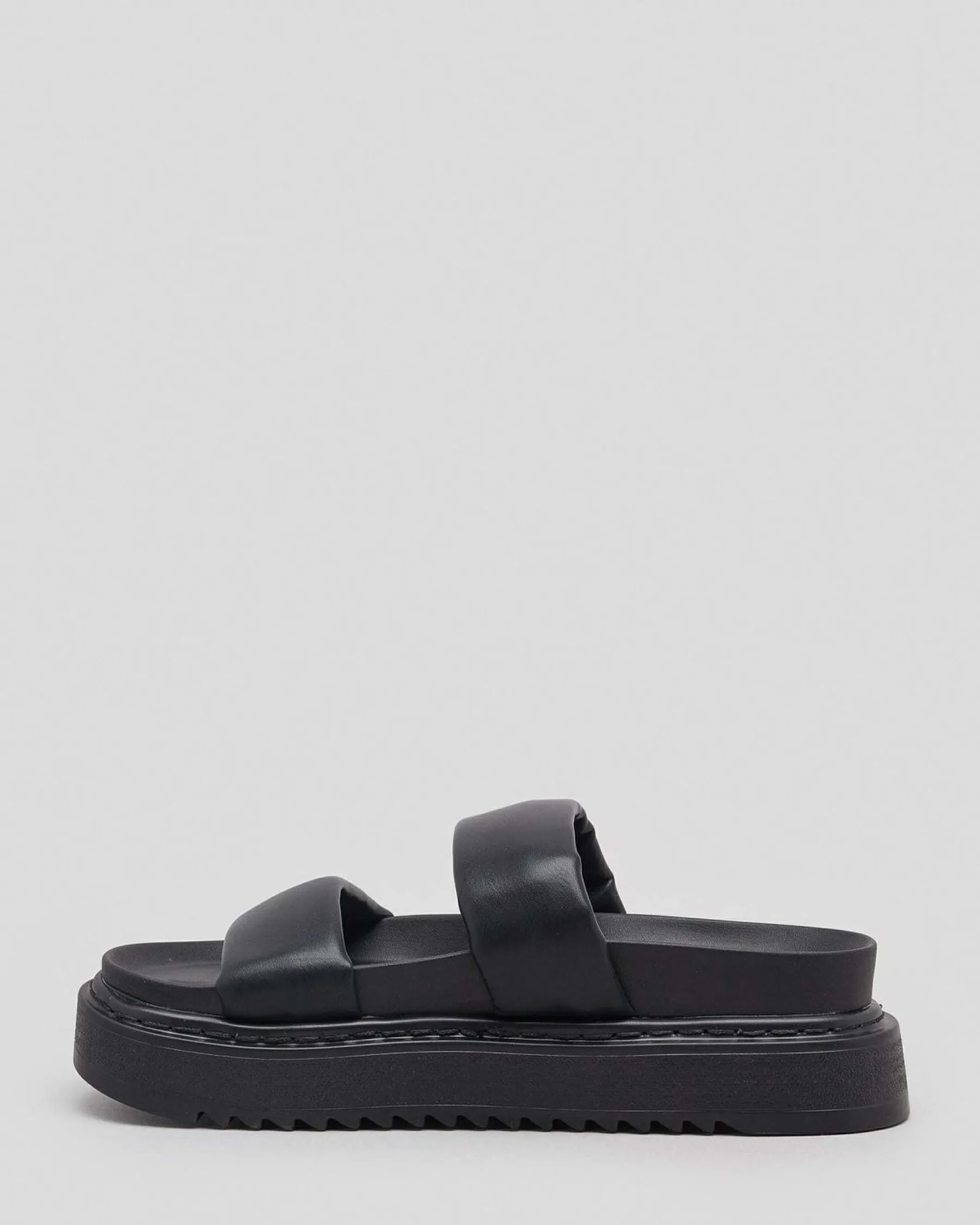 Sandals*Ava And Ever Tessa Flatform Shoes Black