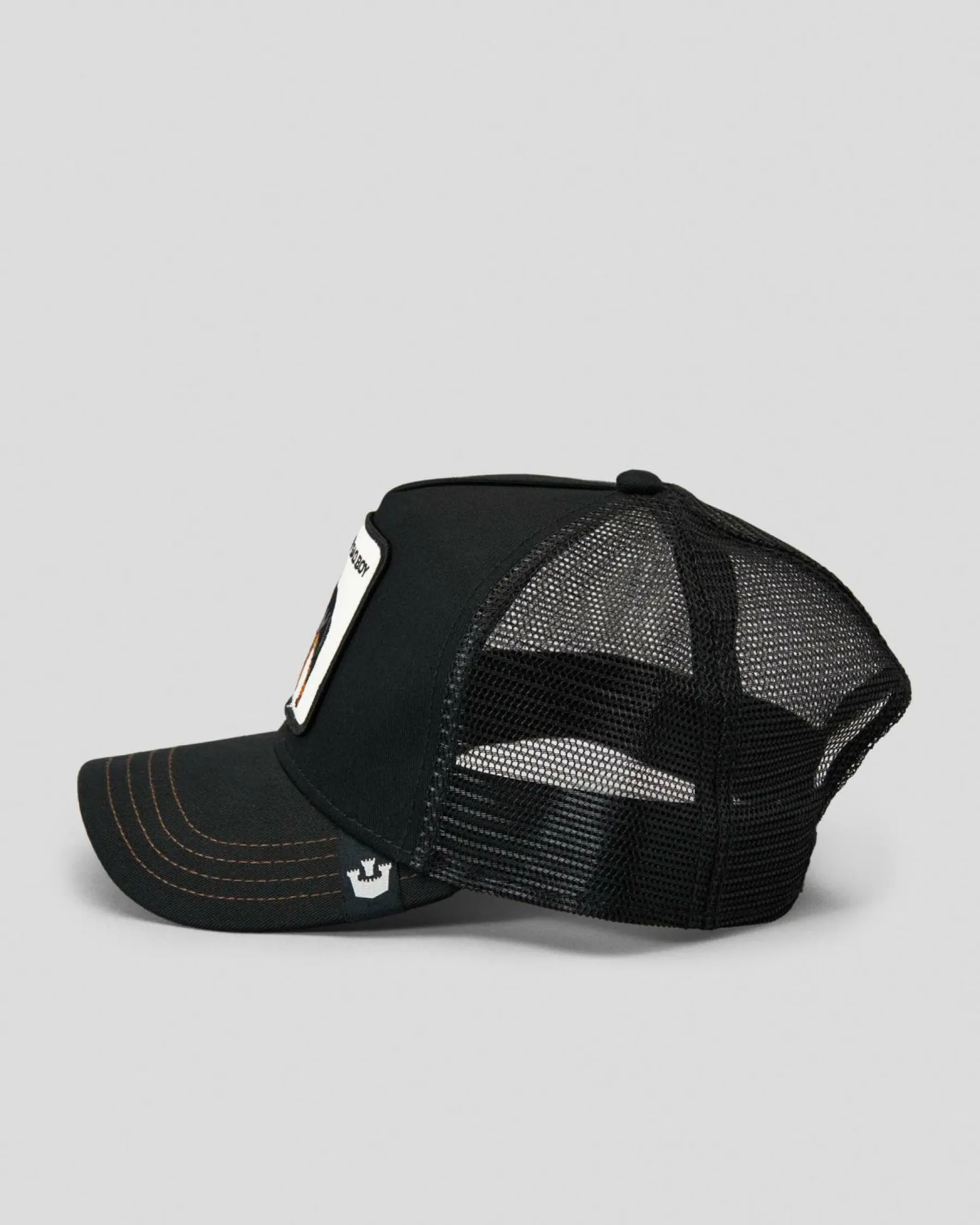 Headwear*Goorin Bros The Baddest Boy Trucker Cap Black