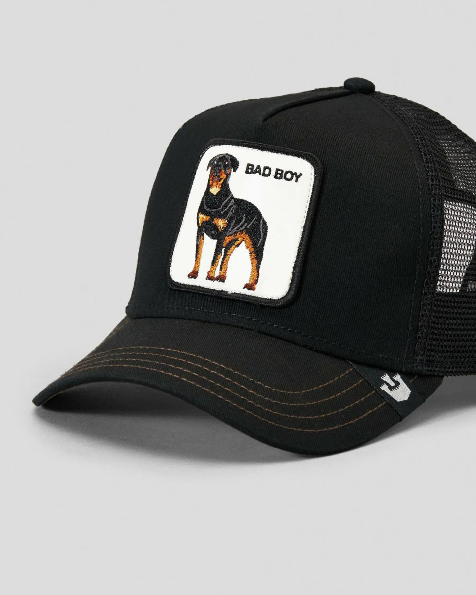 Headwear*Goorin Bros The Baddest Boy Trucker Cap Black