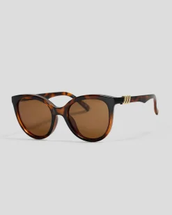 Sunglasses*Le Specs The Muse Polarized Sunglasses Tort/brown Mono