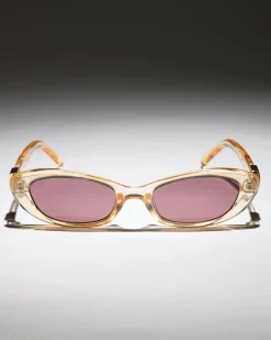 Sunglasses*Le Specs The Whisperer Sunglasses Sand/smoke Br