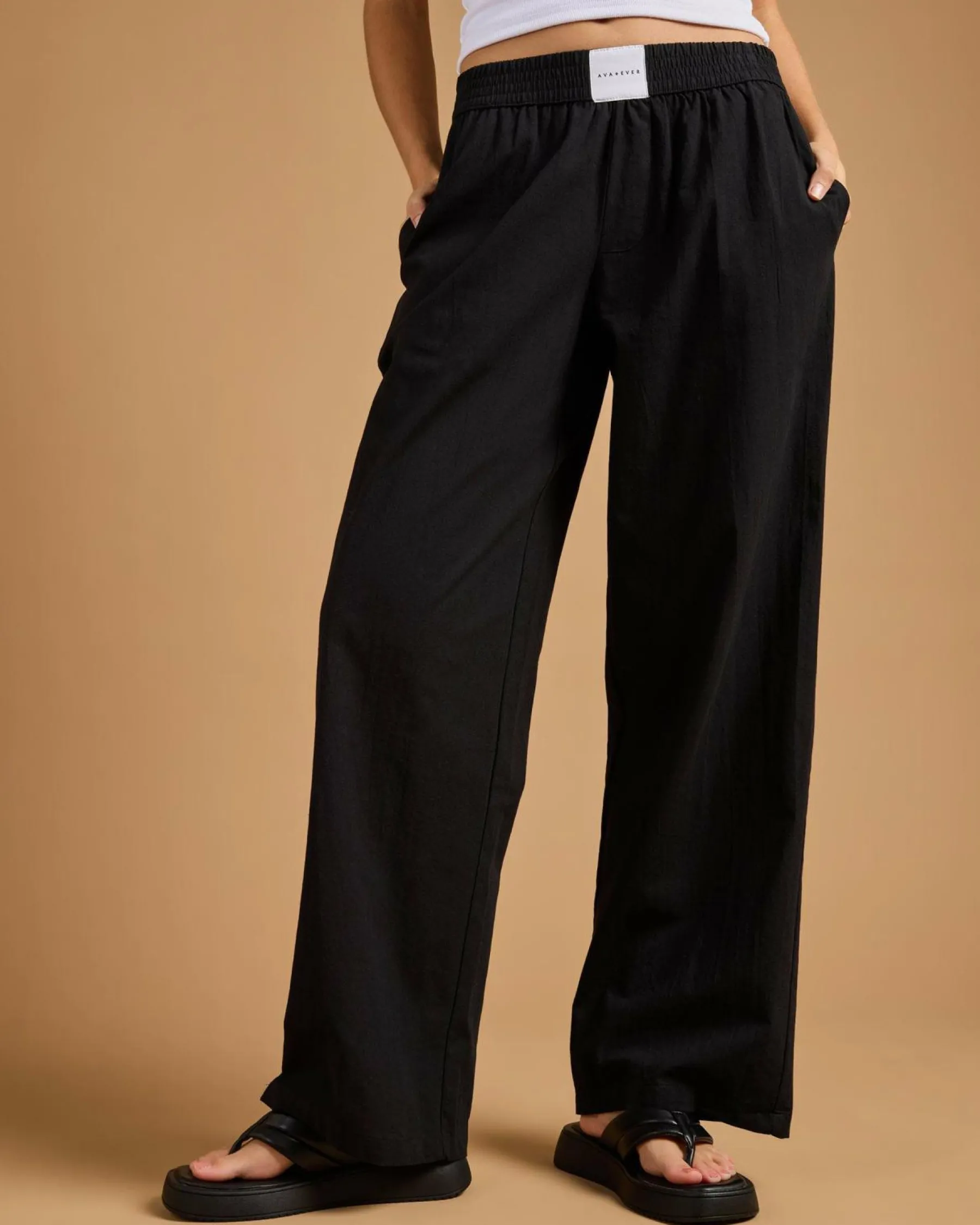 Bottoms*Ava And Ever Theo Pants Black