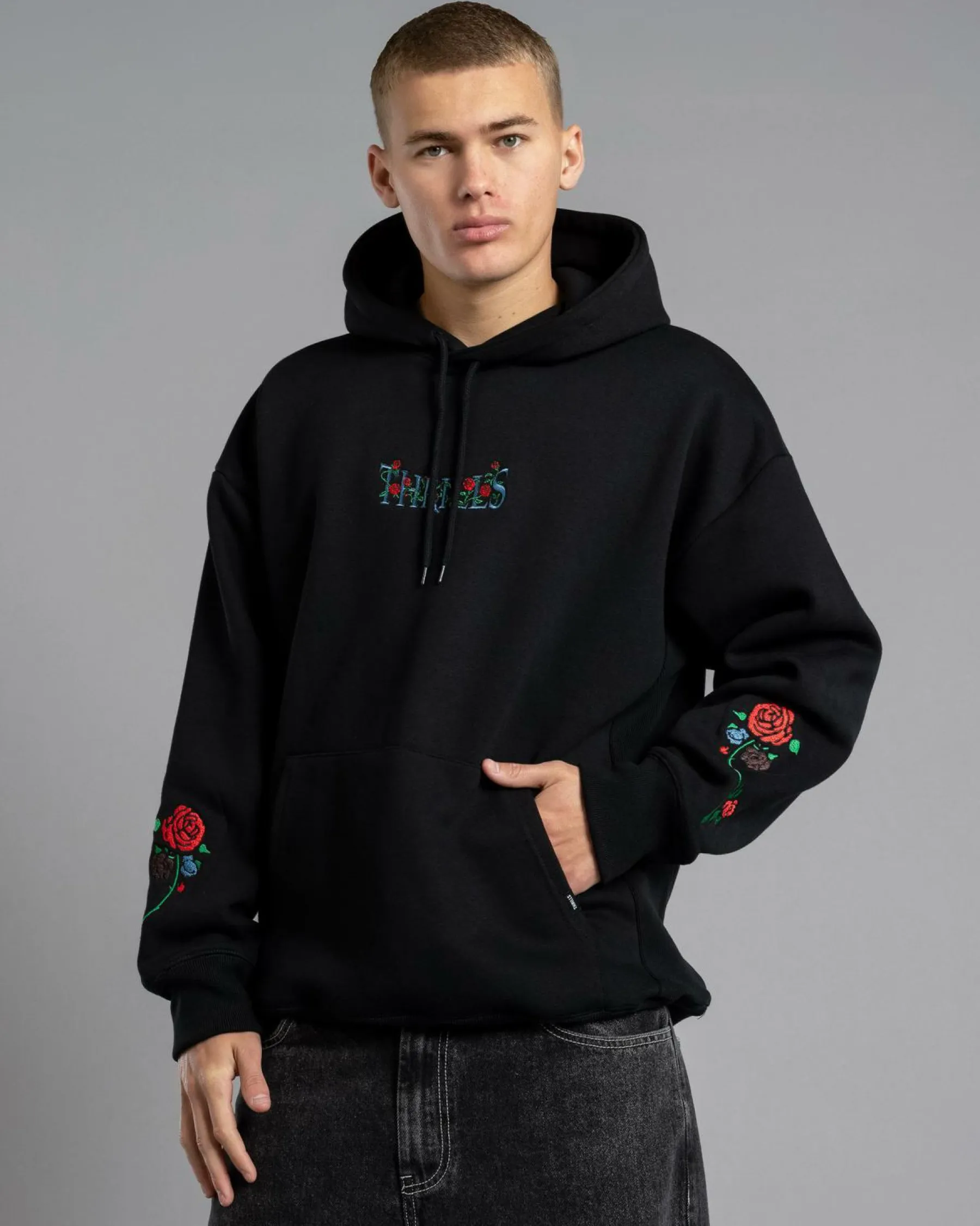 Outlet Thorned Slouch Pull On Hoodie Hoodies & Sweatshirts