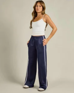 Bottoms*Ava And Ever Tia Pants Navy/white