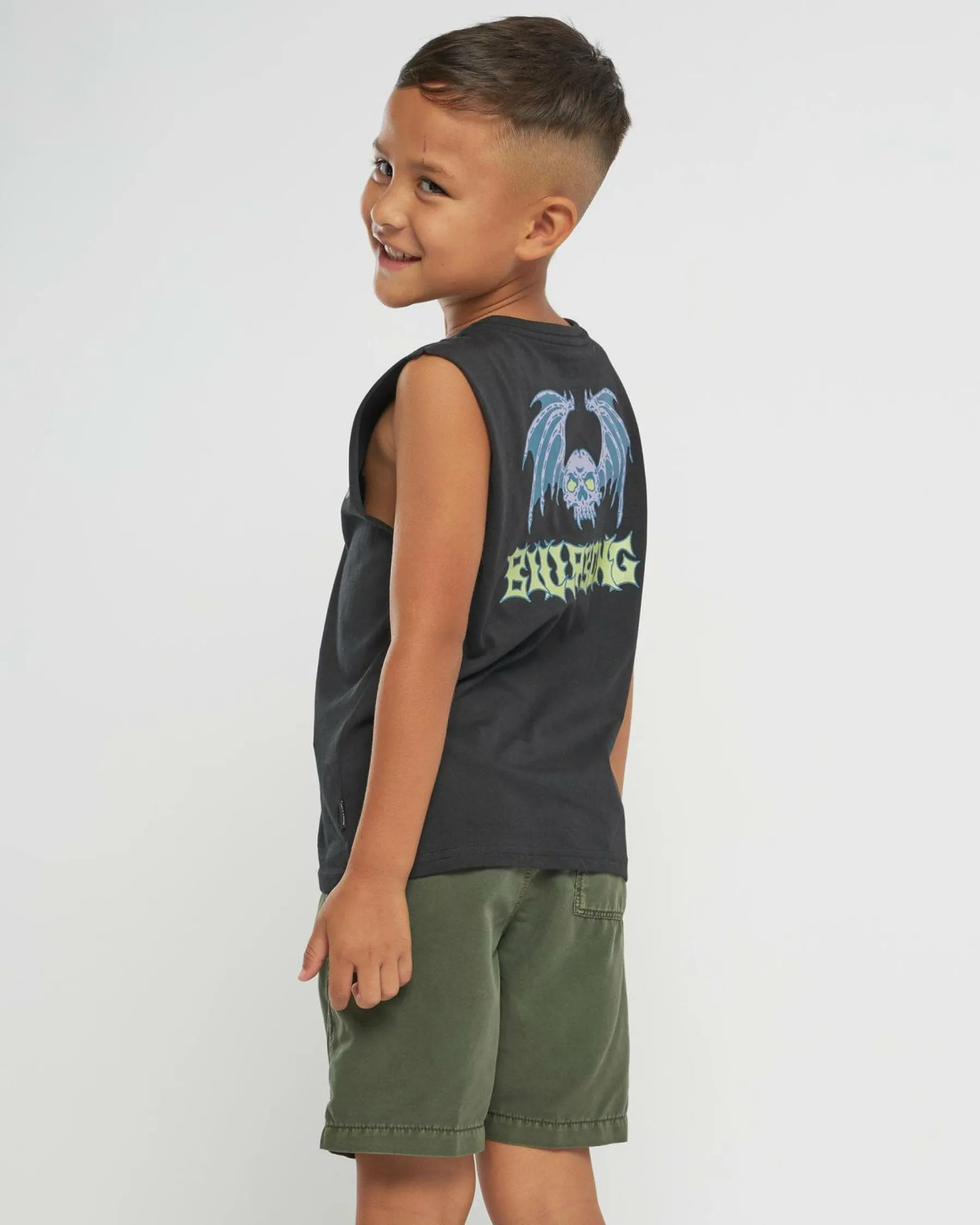 Toddlers|Tops & T-Shirts*Billabong Toddlers' Afterlife Muscle Tank Black