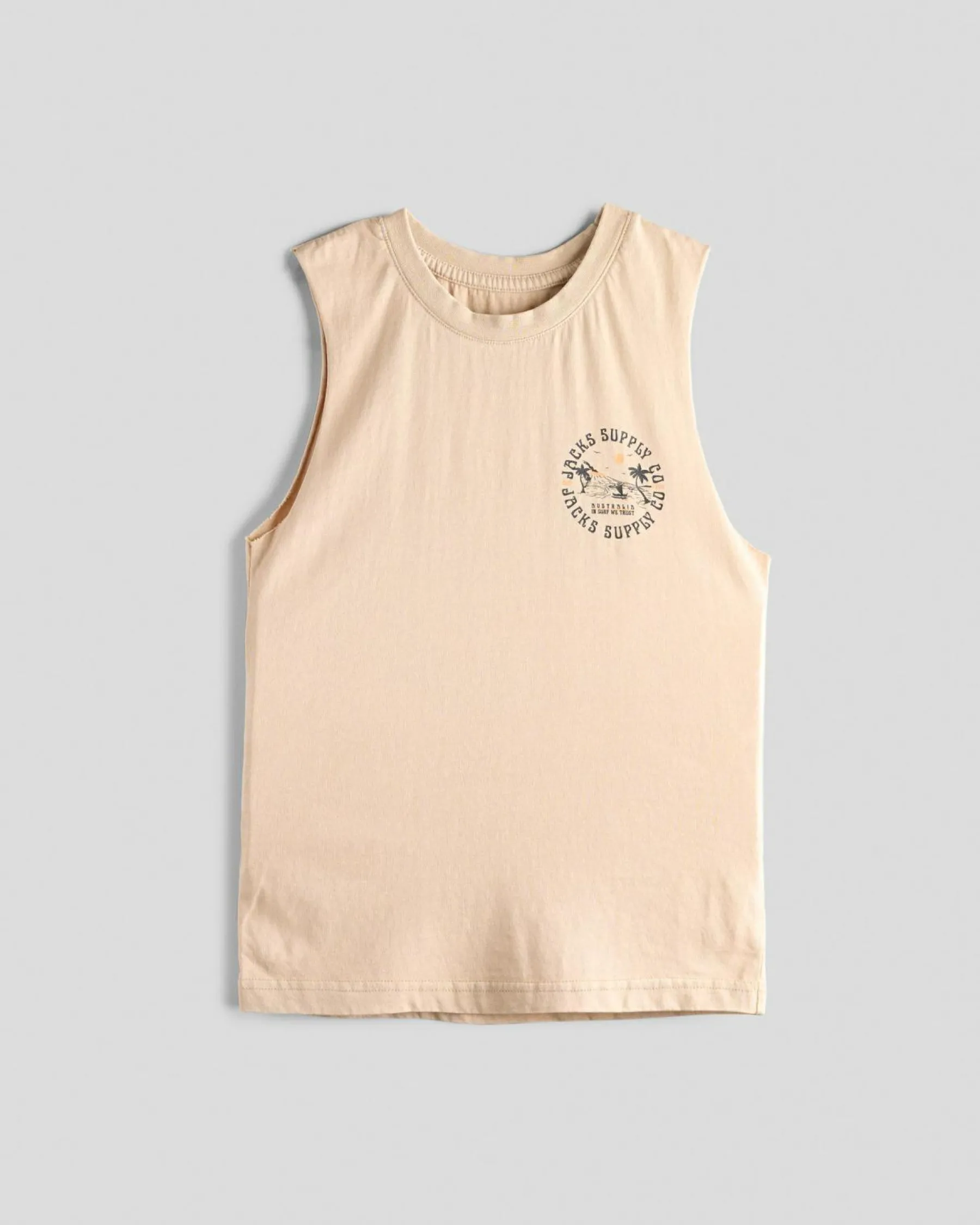 Toddlers|Tops & T-Shirts*Jacks Toddlers' Escape Muscle Tank Sand Acid