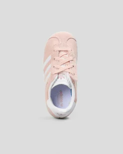 Toddlers|Sneakers*adidas Toddlers' Gazelle Shoes Icey Pink/ftwr White/ftwr White
