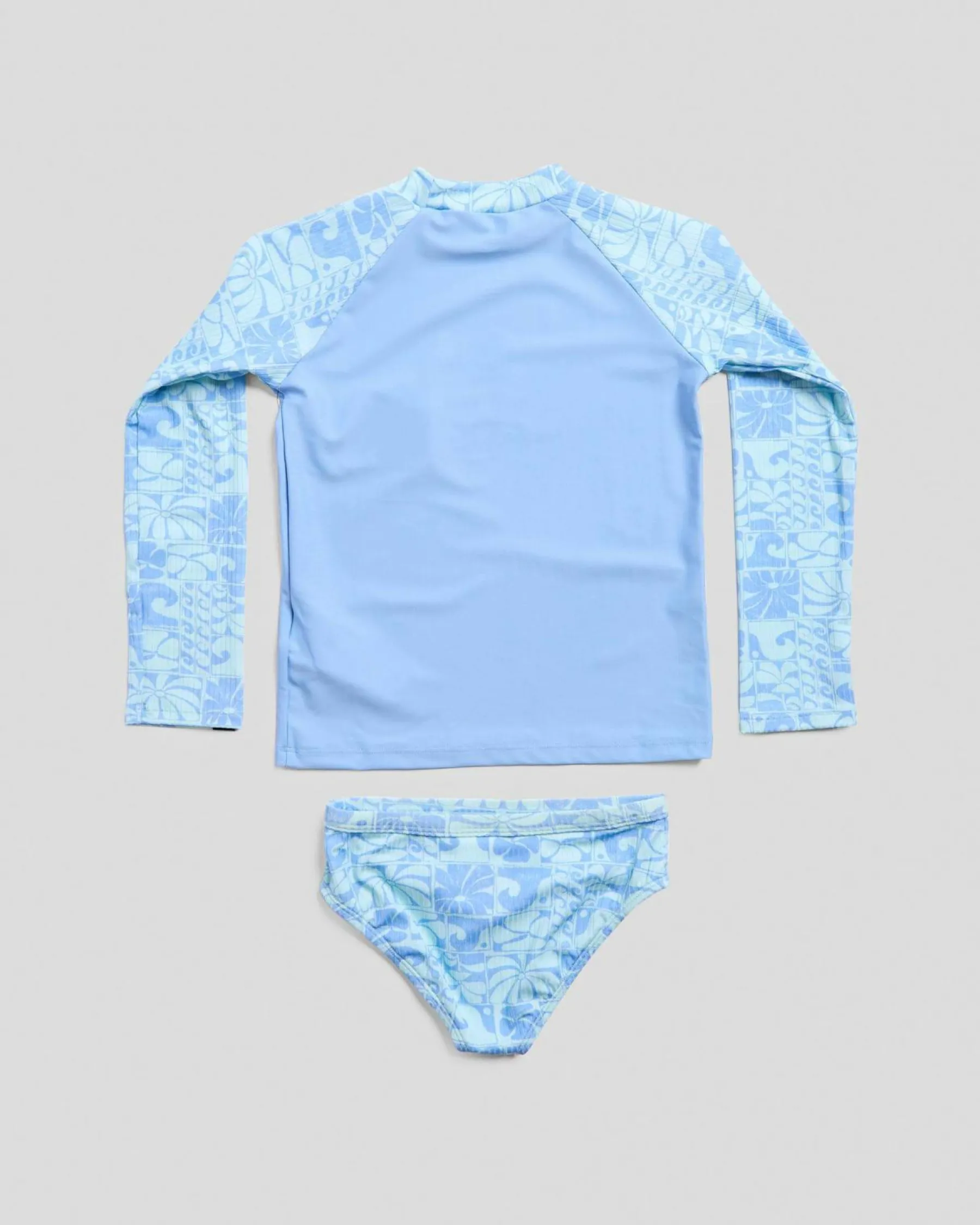 Rash Vests|Toddlers*Rip Curl Toddlers' Oceanic Long Sleeve Rash Vest Set Teal