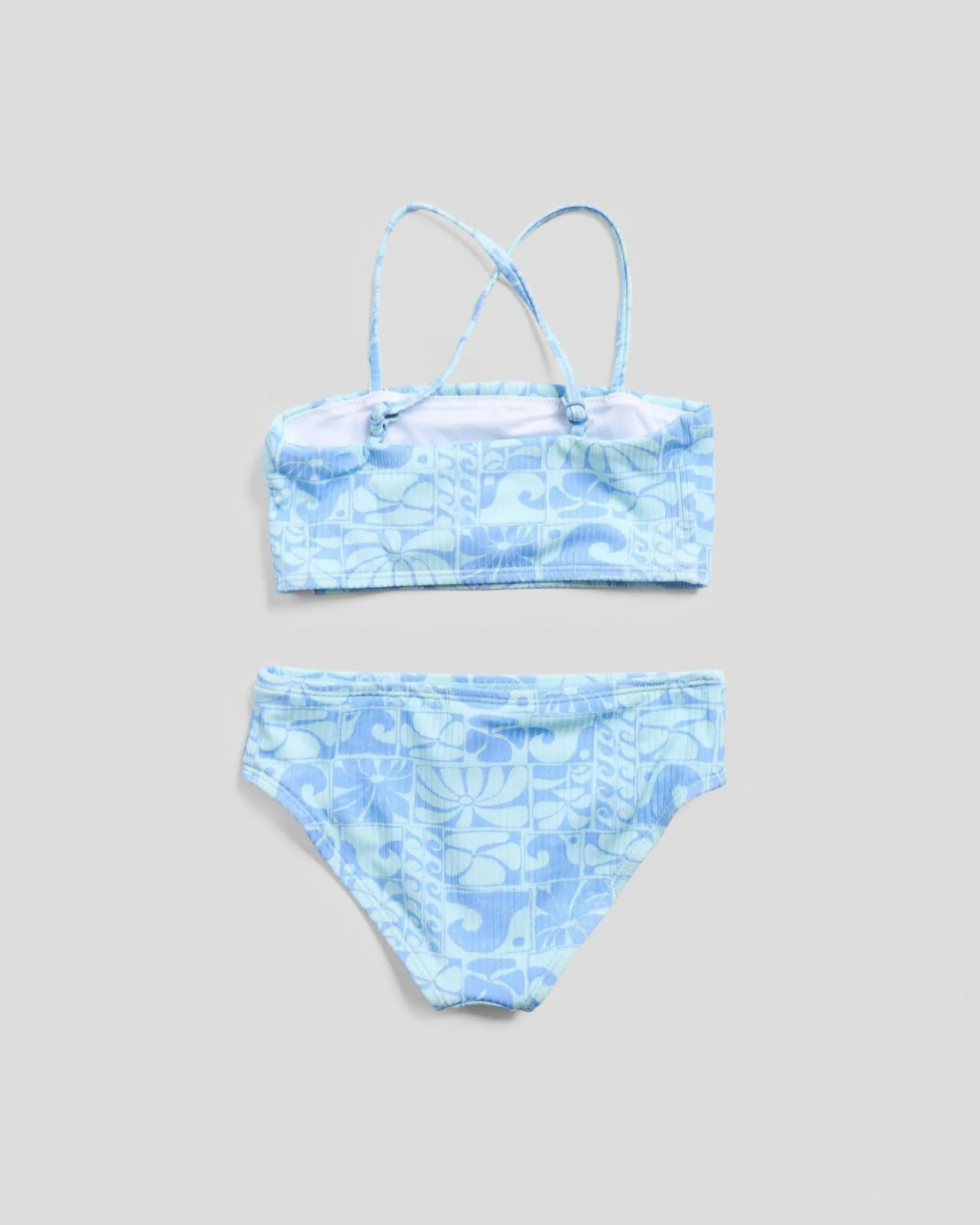 Sale Toddlers' Oceanic Rib Bikini Set Kids Bikinis|Toddlers