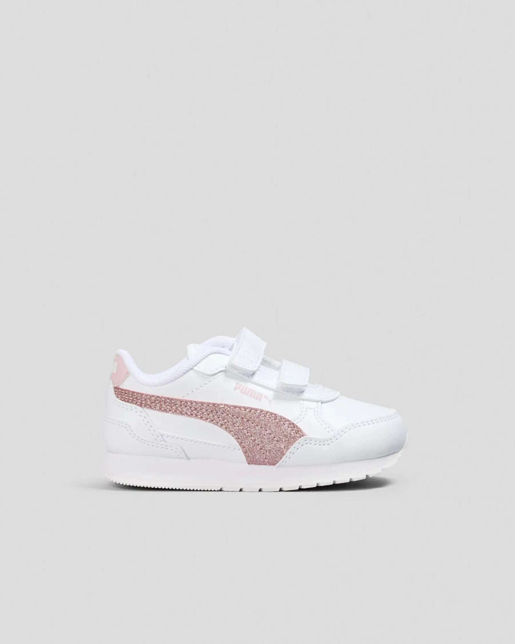 Toddlers|Sneakers*Puma Toddlers' ST Runner V4 SL Glitter V Shoes Puma White/copper Rose/rose Mauve
