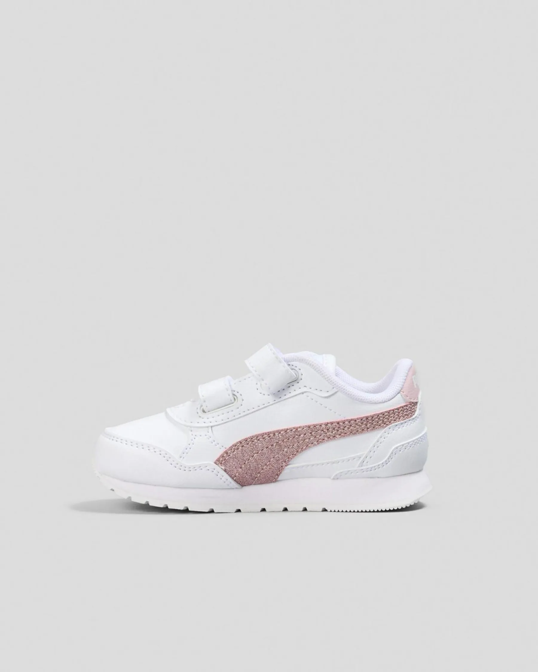 Toddlers|Sneakers*Puma Toddlers' ST Runner V4 SL Glitter V Shoes Puma White/copper Rose/rose Mauve