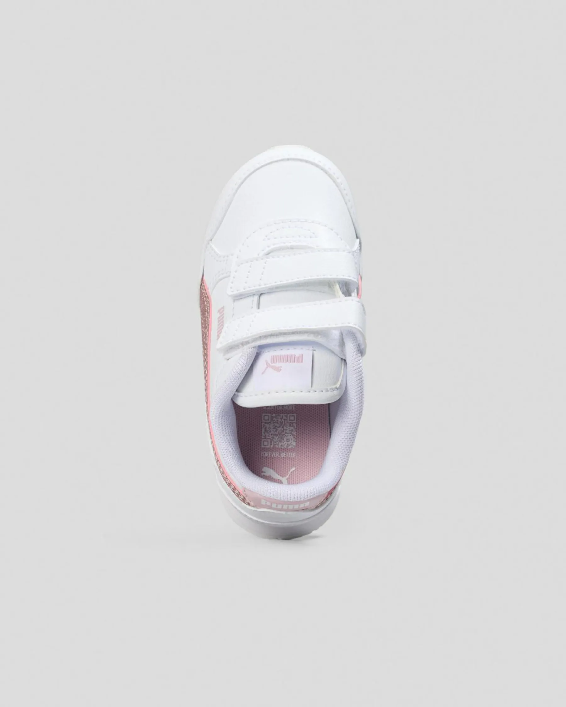 Toddlers|Sneakers*Puma Toddlers' ST Runner V4 SL Glitter V Shoes Puma White/copper Rose/rose Mauve