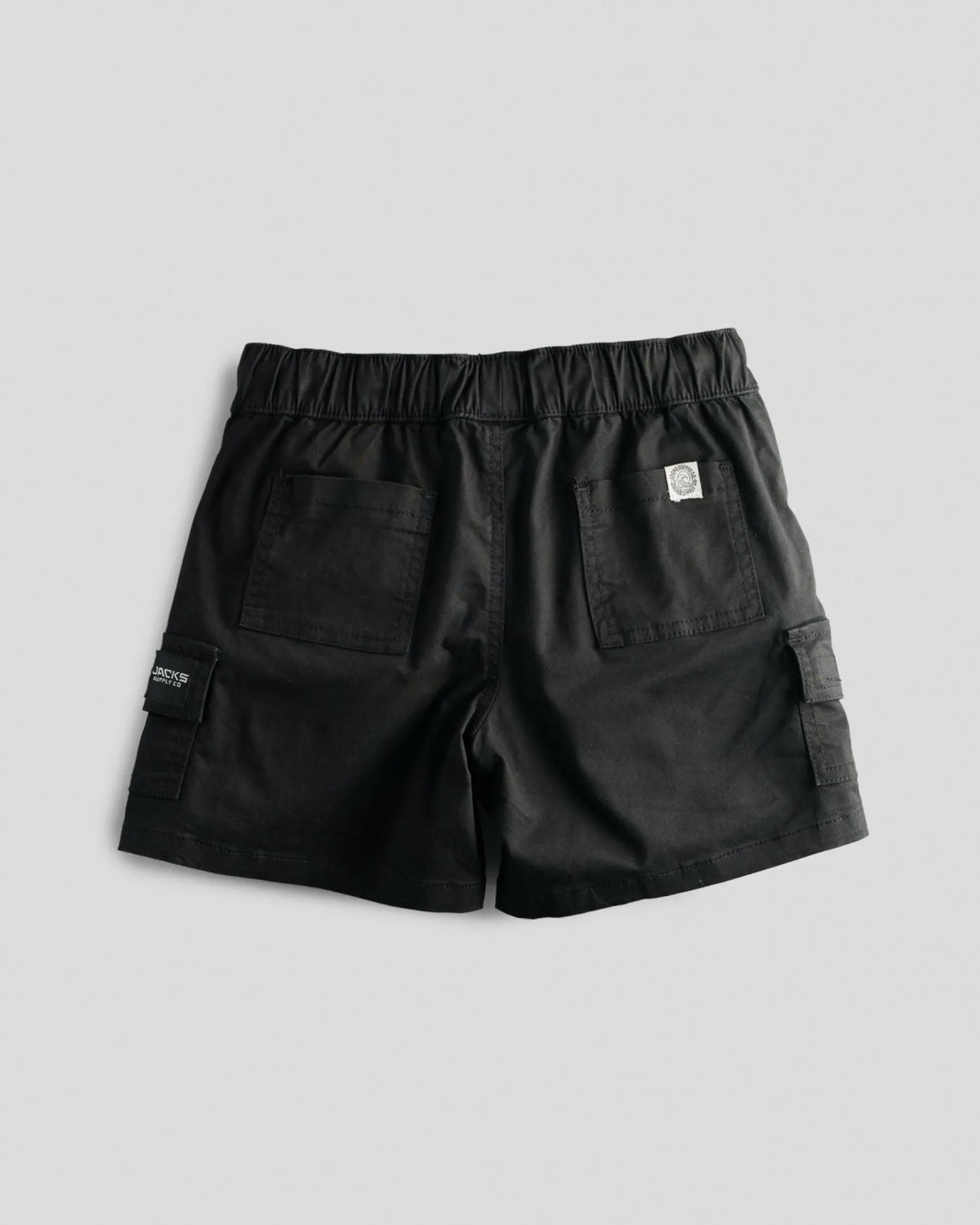 Toddlers|Shorts & Bottoms*Jacks Toddlers' Stockpile Elastic Waist Shorts Black