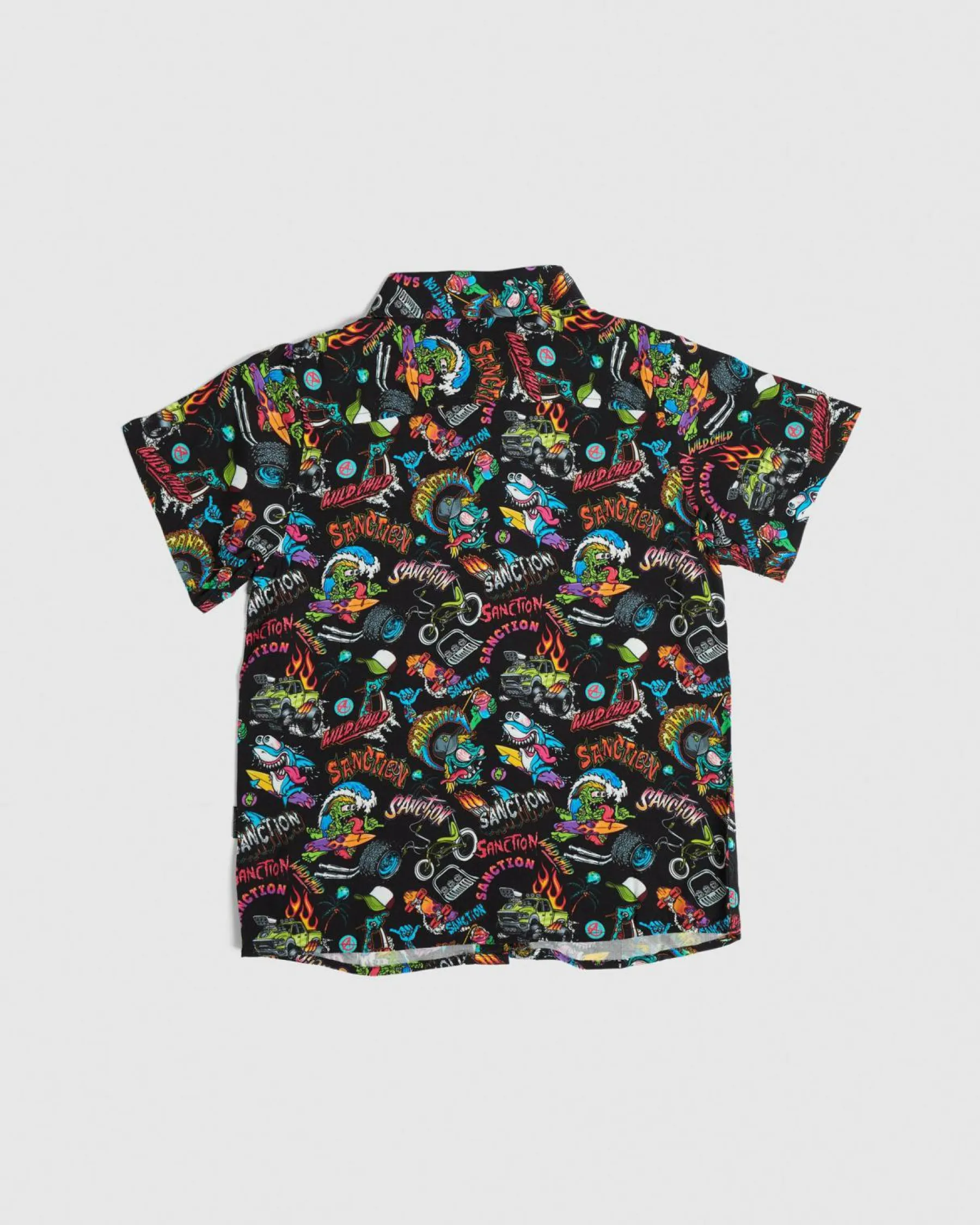 Toddlers|Tops & T-Shirts*Sanction Toddlers' Villain Short Sleeve Shirt Black