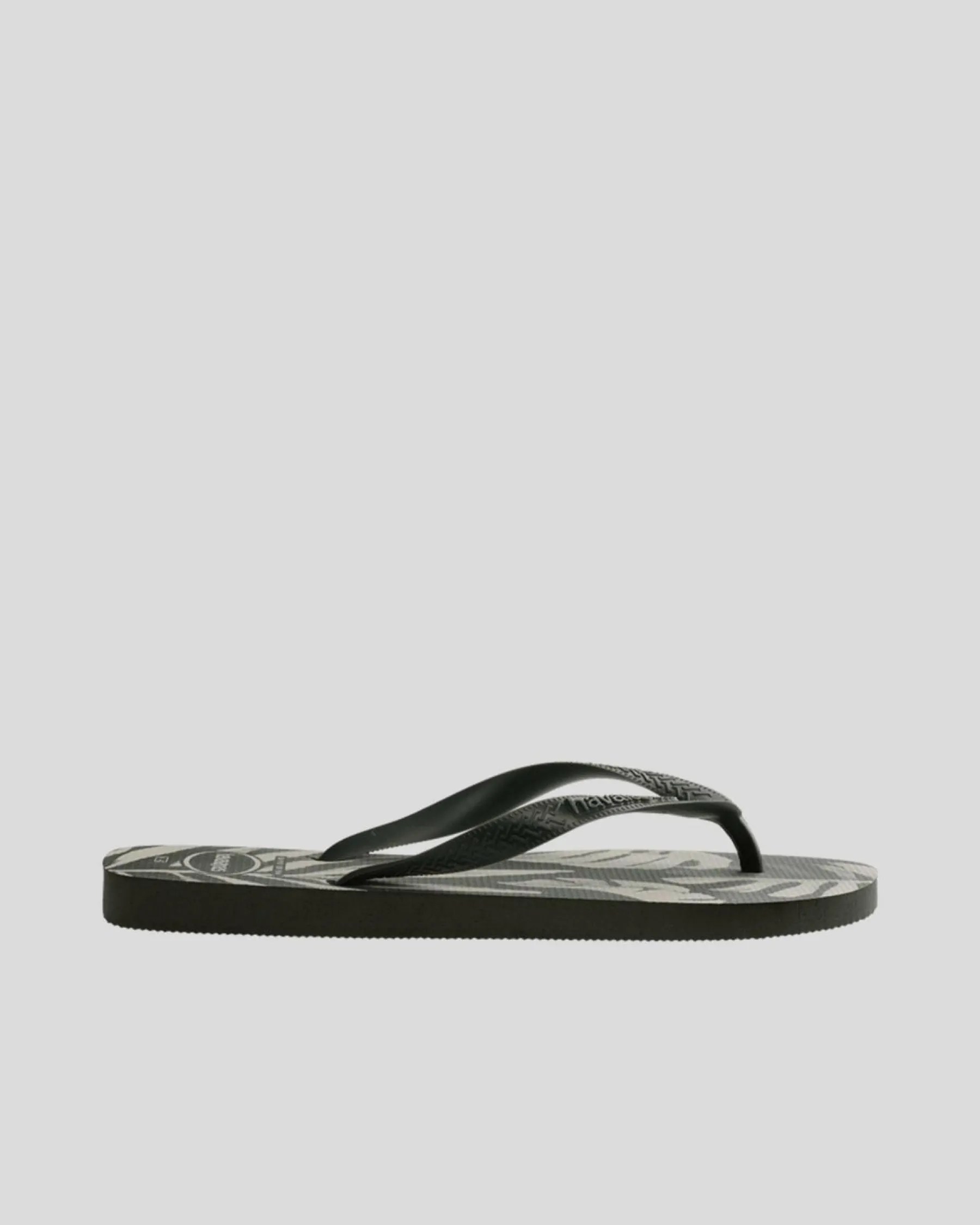 Flip Flops & Sandals*Havaianas Top Aloha Thongs Green Olive/green Olive