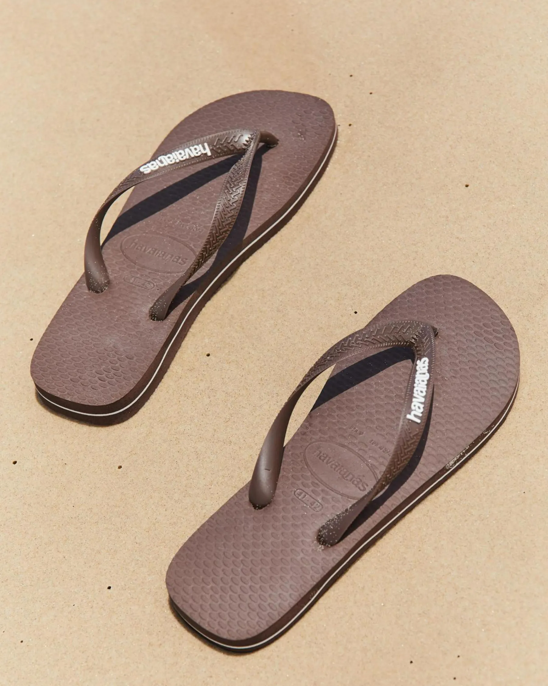 Flip Flops & Sandals|Flip Flops*Havaianas Top Rubber Logo Thongs Brown