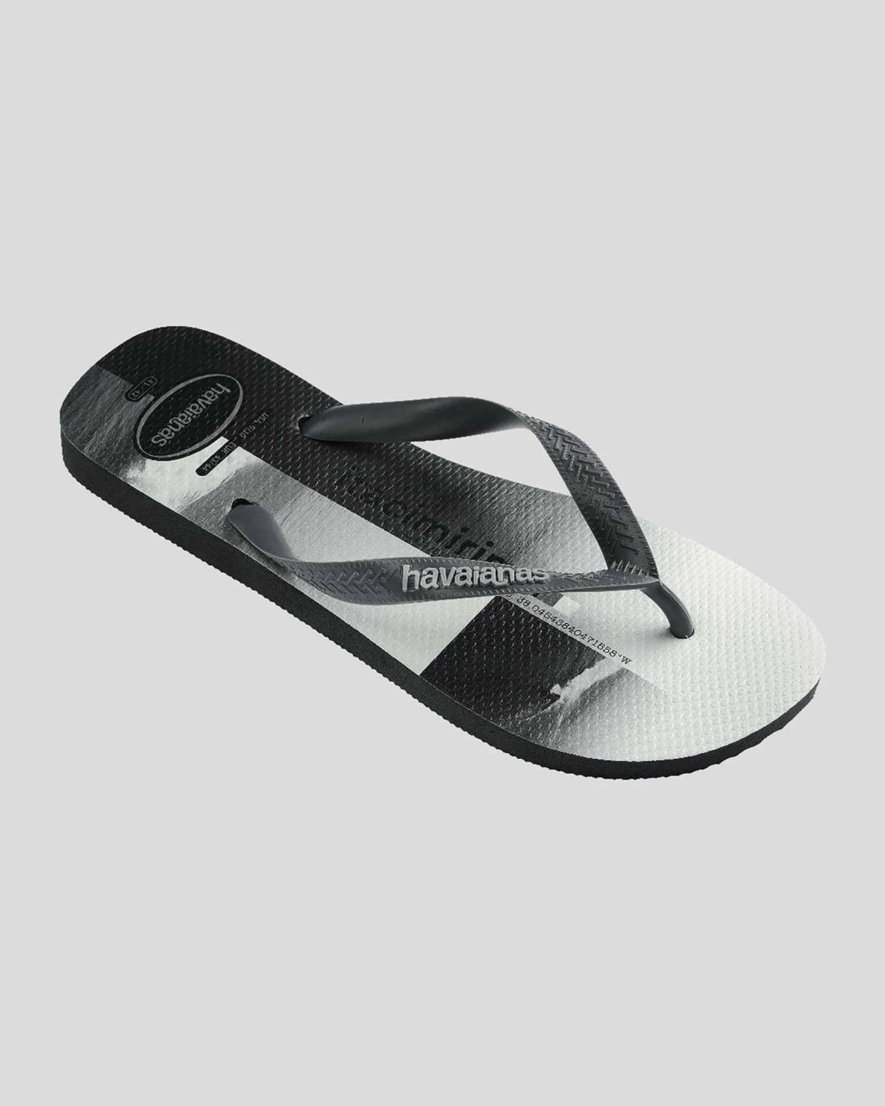Flip Flops & Sandals*Havaianas Top Surfer Thongs New Graphite/new Graphite
