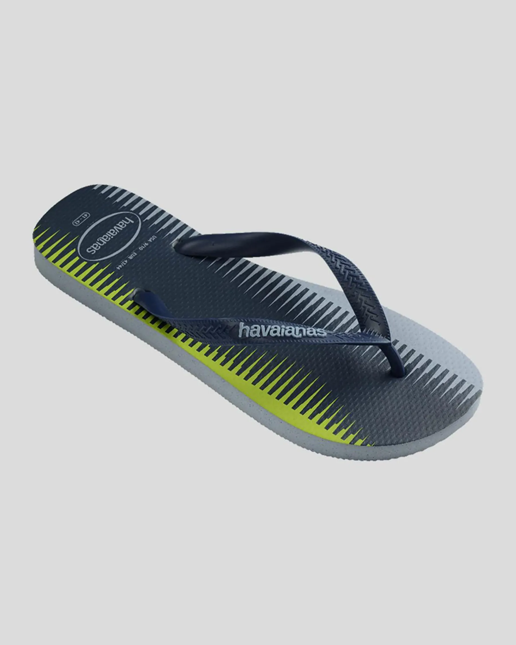 Flip Flops & Sandals*Havaianas Top Trend Thongs Navy/green