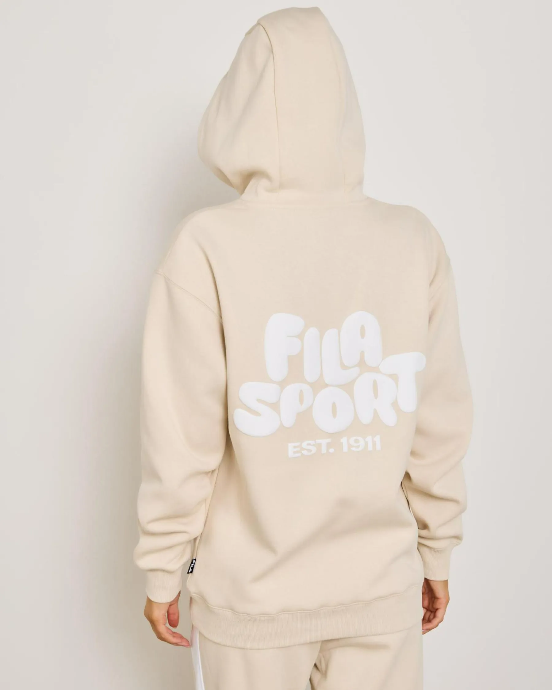 Jumpers & Hoodies*Fila Tori Hoodie Birch/white