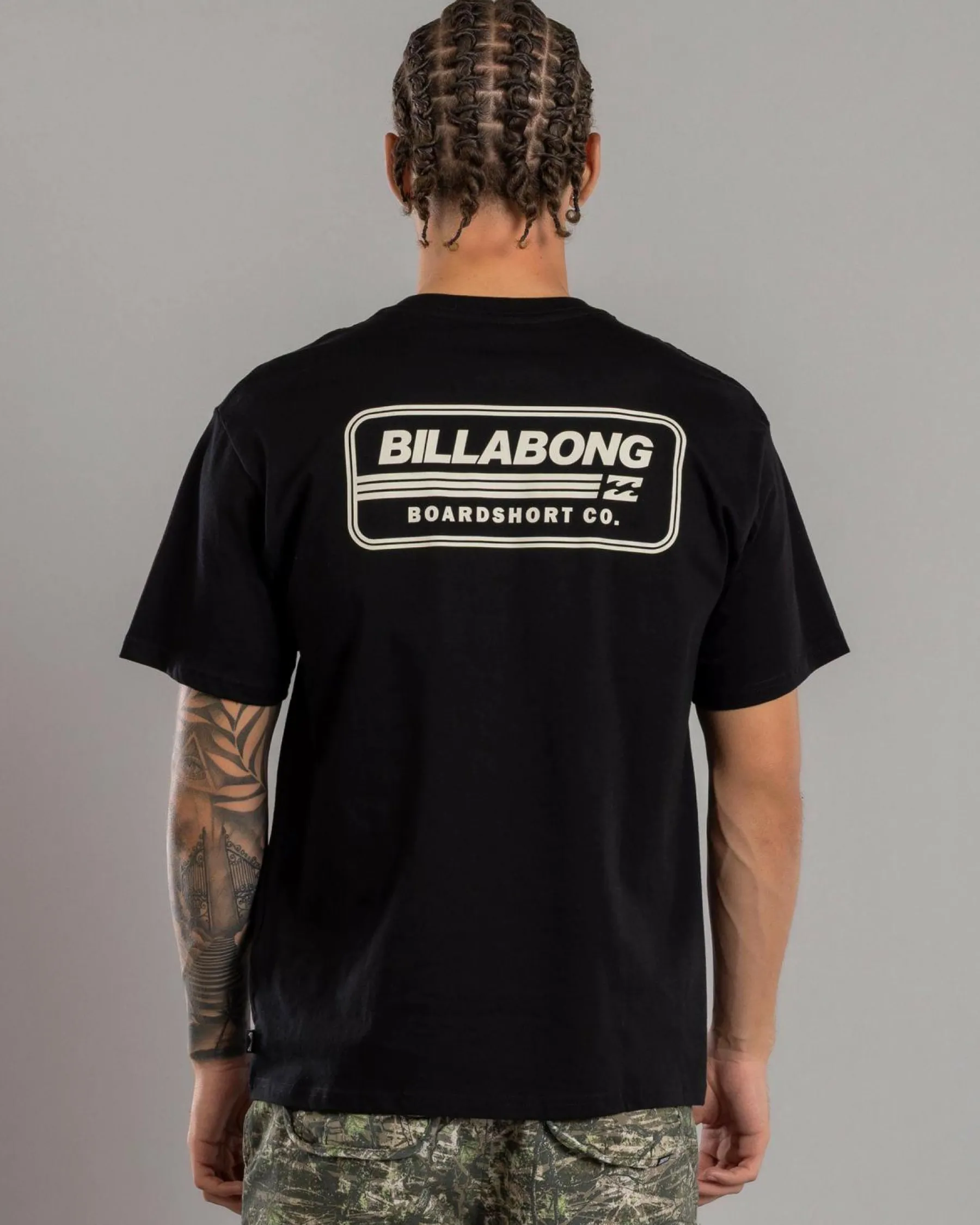 Tops & T-Shirts*Billabong Trademark T-Shirt Black