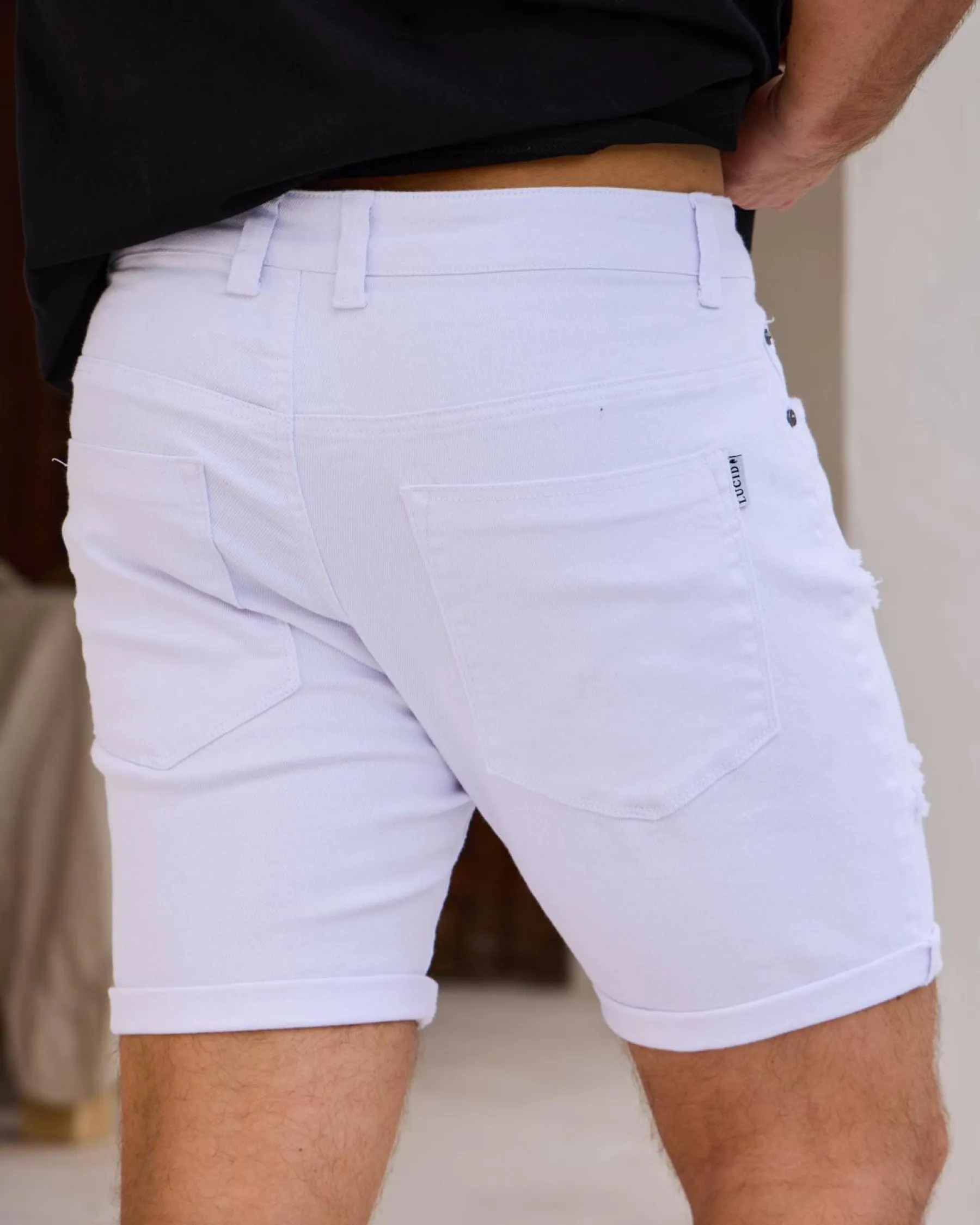 New Trapper Denim Walk Shorts Denim|Shorts & Bottoms