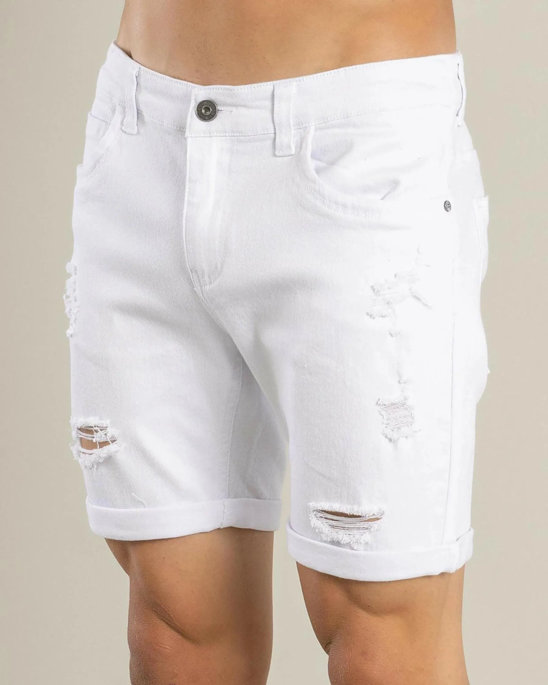 New Trapper Denim Walk Shorts Denim|Shorts & Bottoms