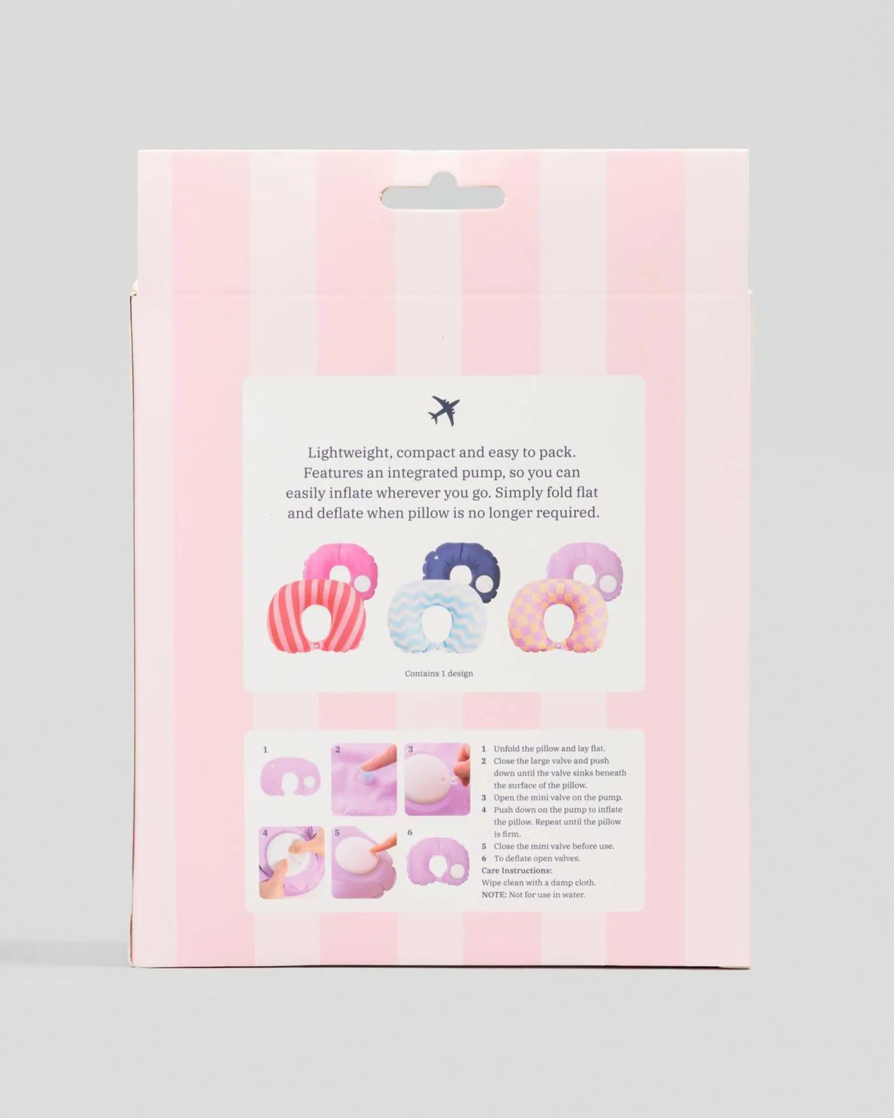 Gifts & Novelty|Gifts & Novelty*Get It Now Travel Neck Pillow Pink